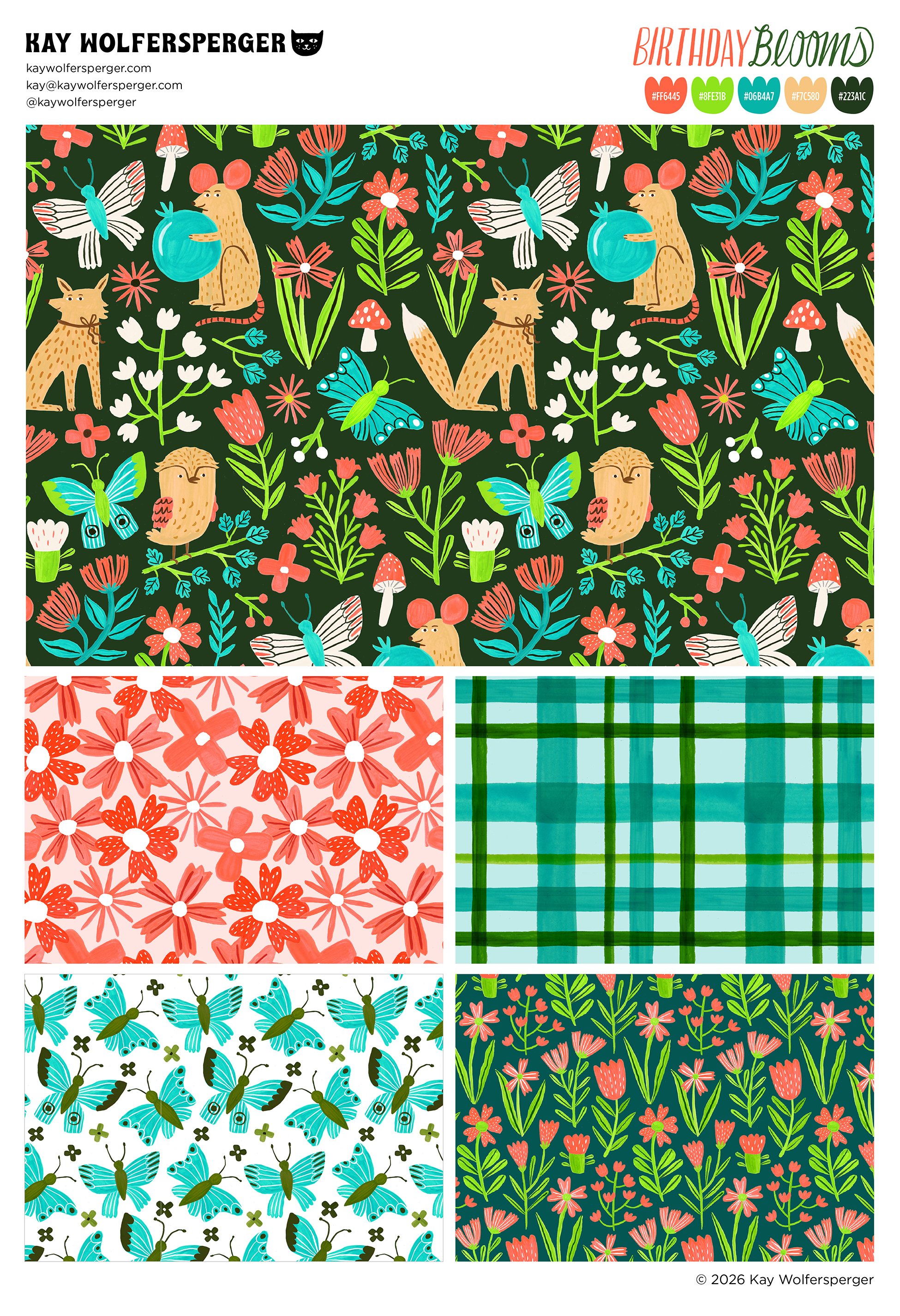 Birthday Blooms Collection