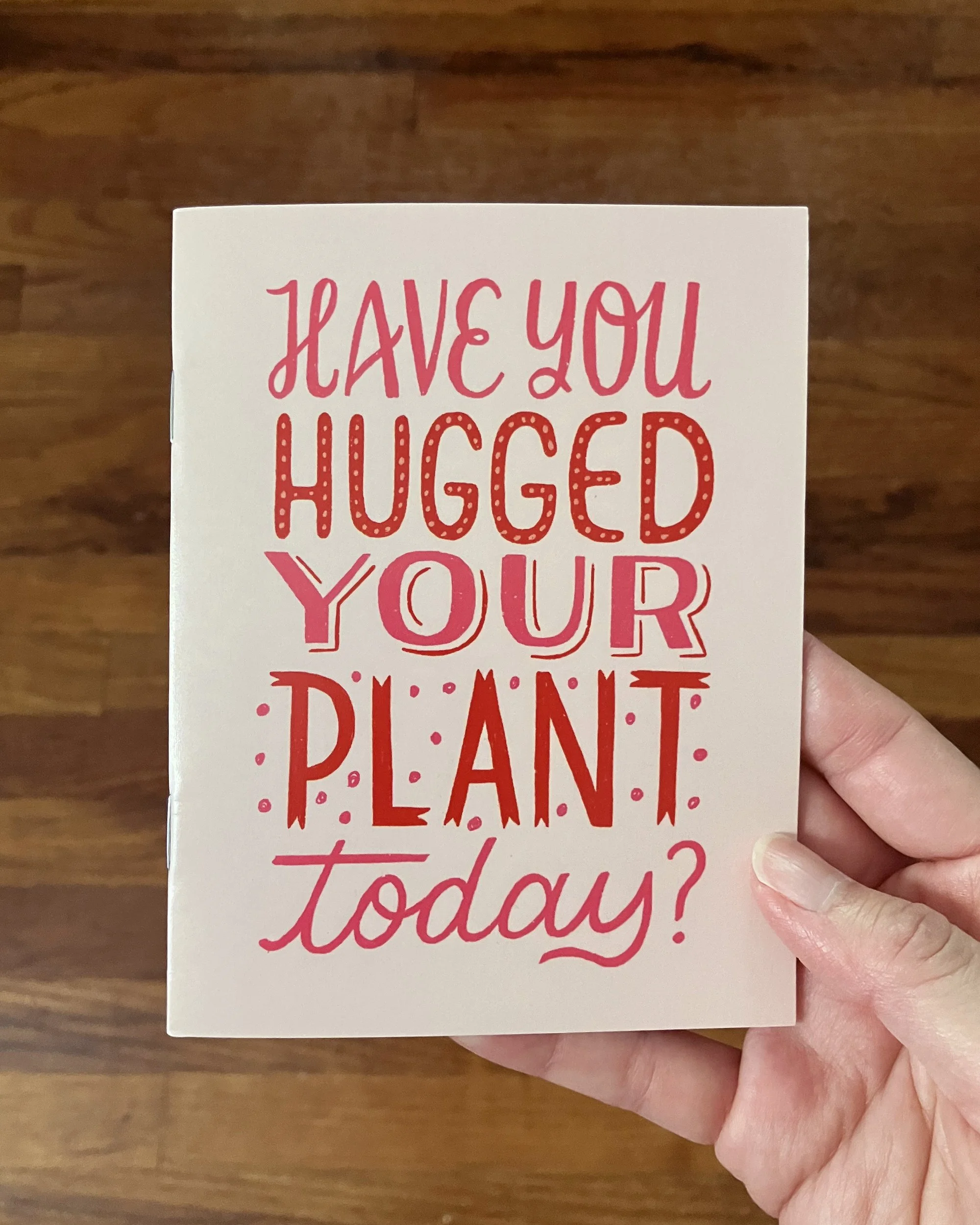 Plant Hugger Notebook