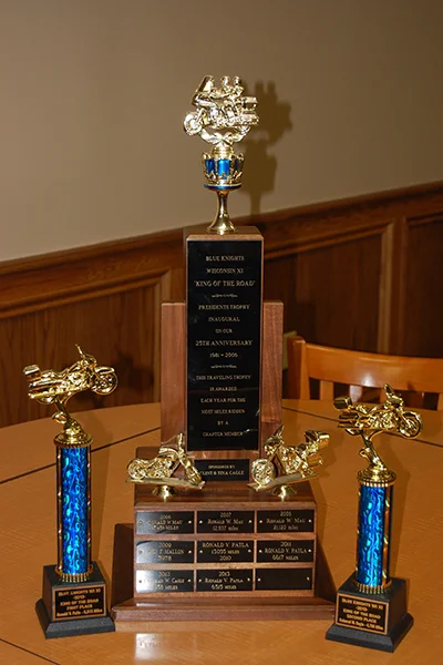 Annual Presentation King of the Road Trophy