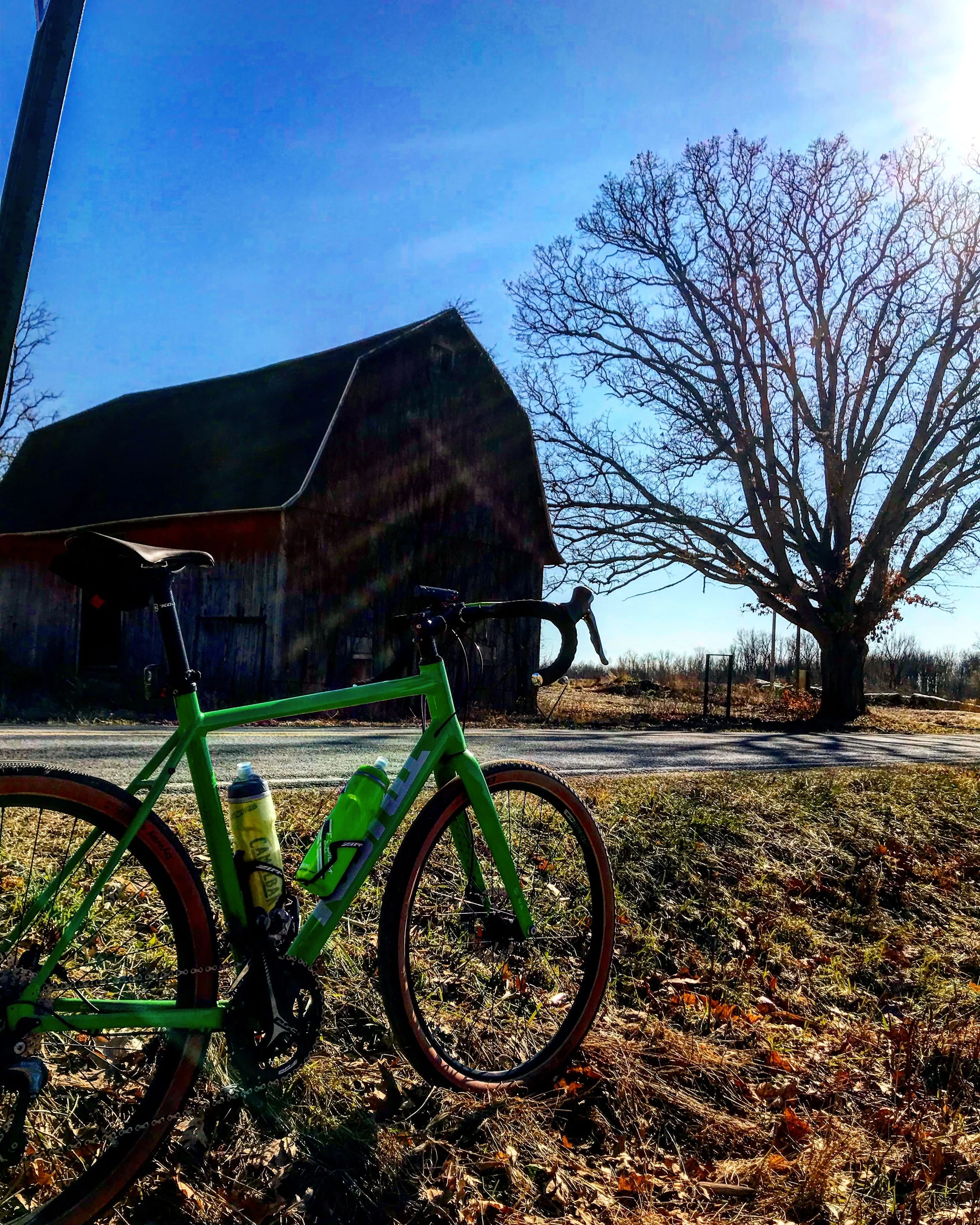 I stopped here to do some jumping jacks to try to get the feeling back into my feet! Temperatures in the teens and 20+ miles to get home. Hurry up spring!!!