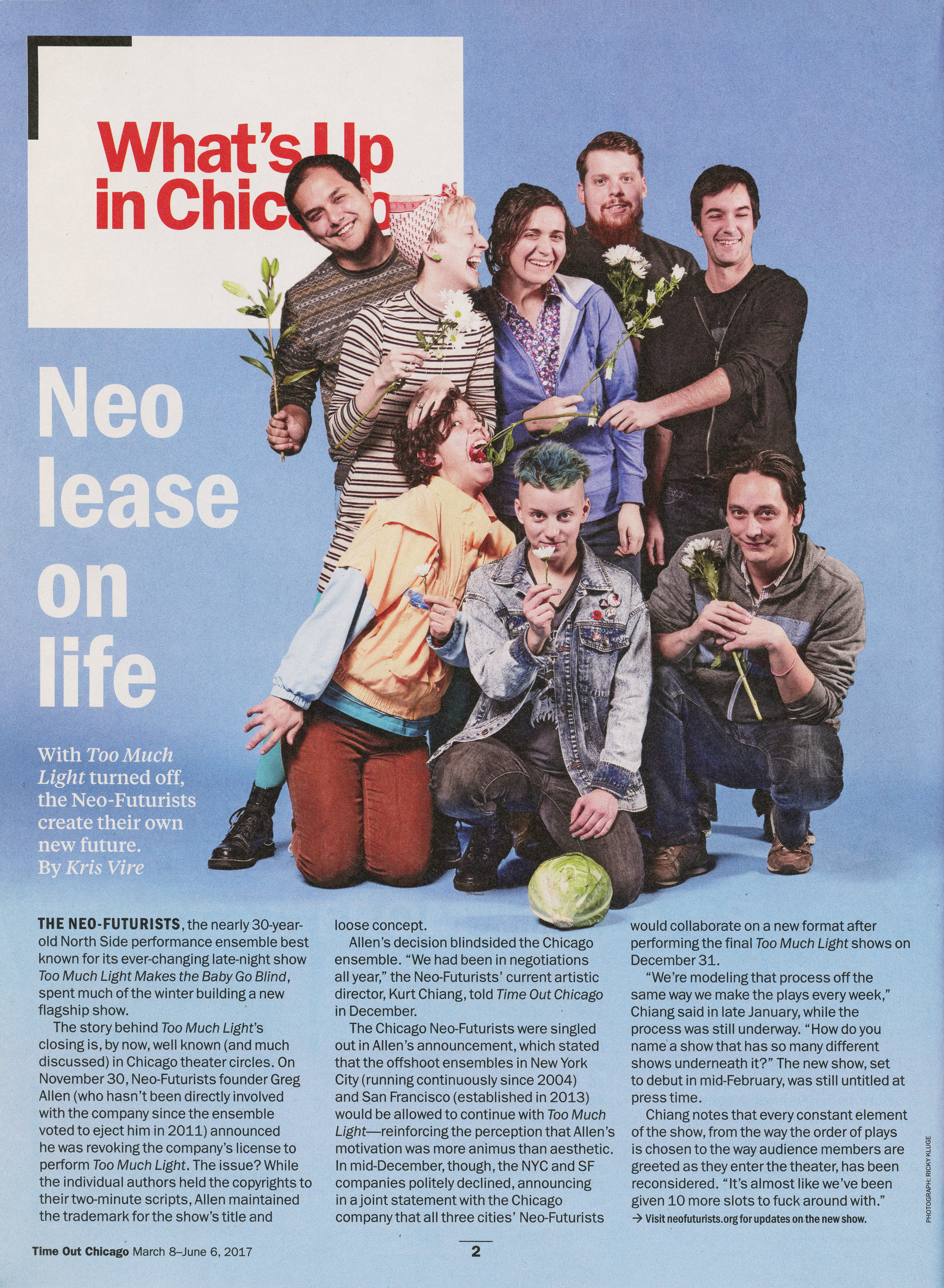 TimeOut Chicago, The Neo-Futurists