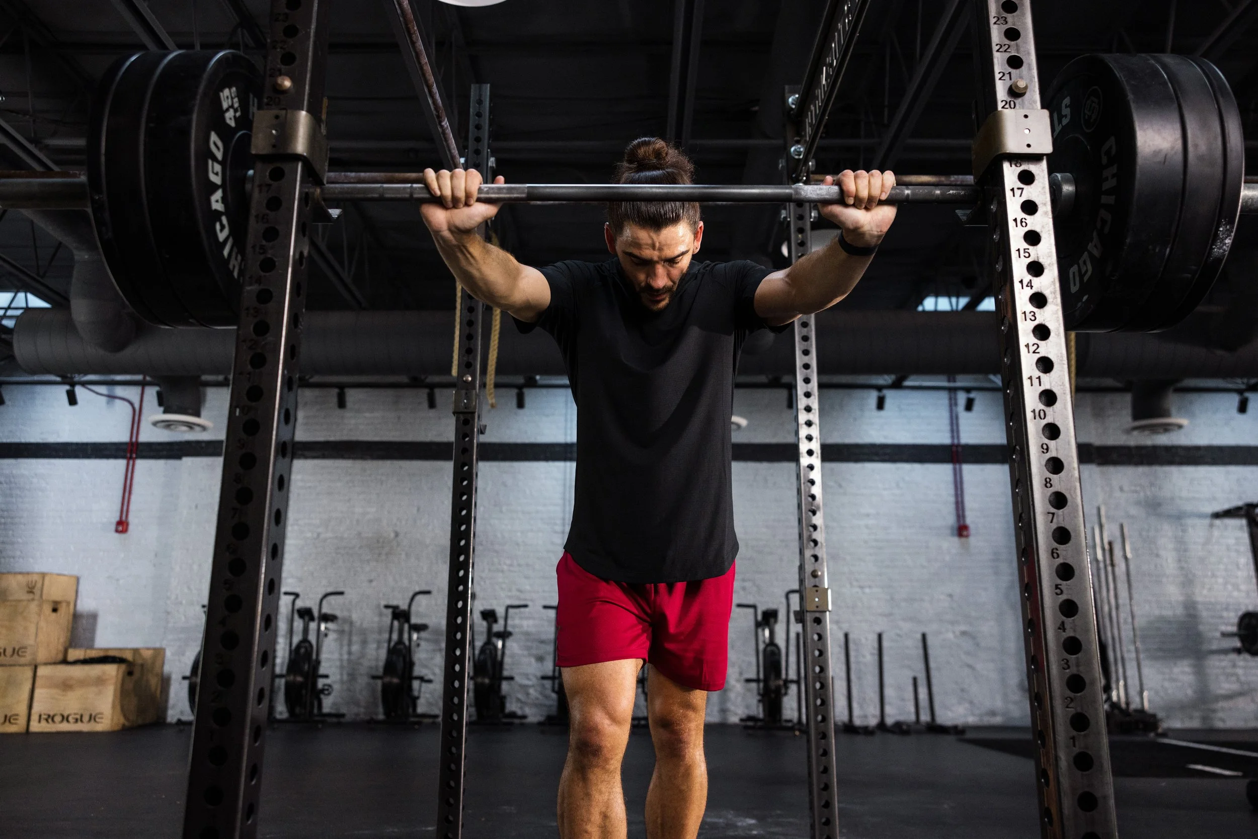 optimum-nutrition-athlete-squat-rack-gym-commercial-photo-chicago