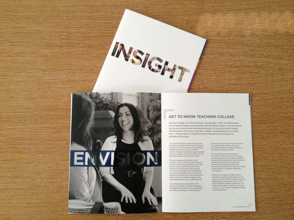 TEACHERS COLLEGE COLUMBIA UNIVERSITY PROSPECTUS