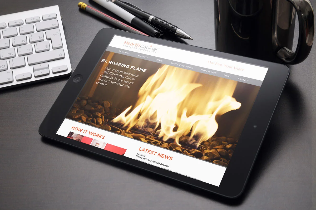 HEARTHCABINET WEBSITE REDESIGN LAUNCHED