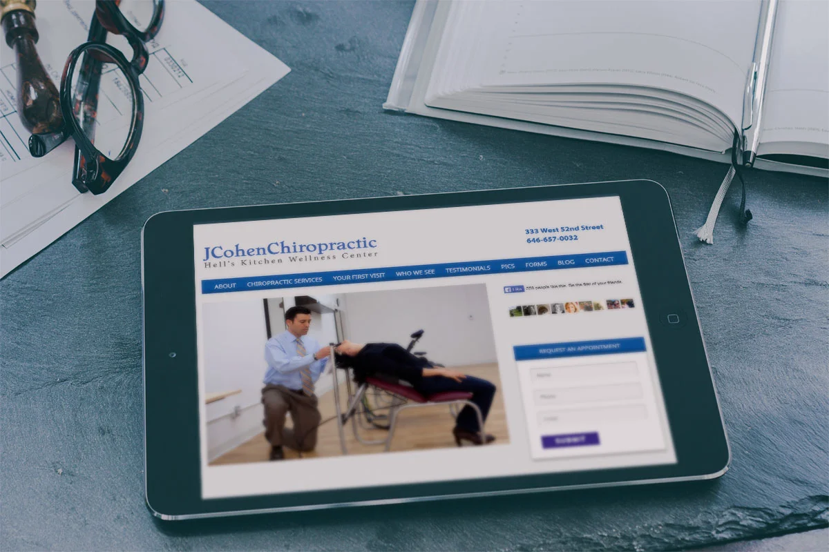 JCOHENCHIRO.COM LAUNCH!