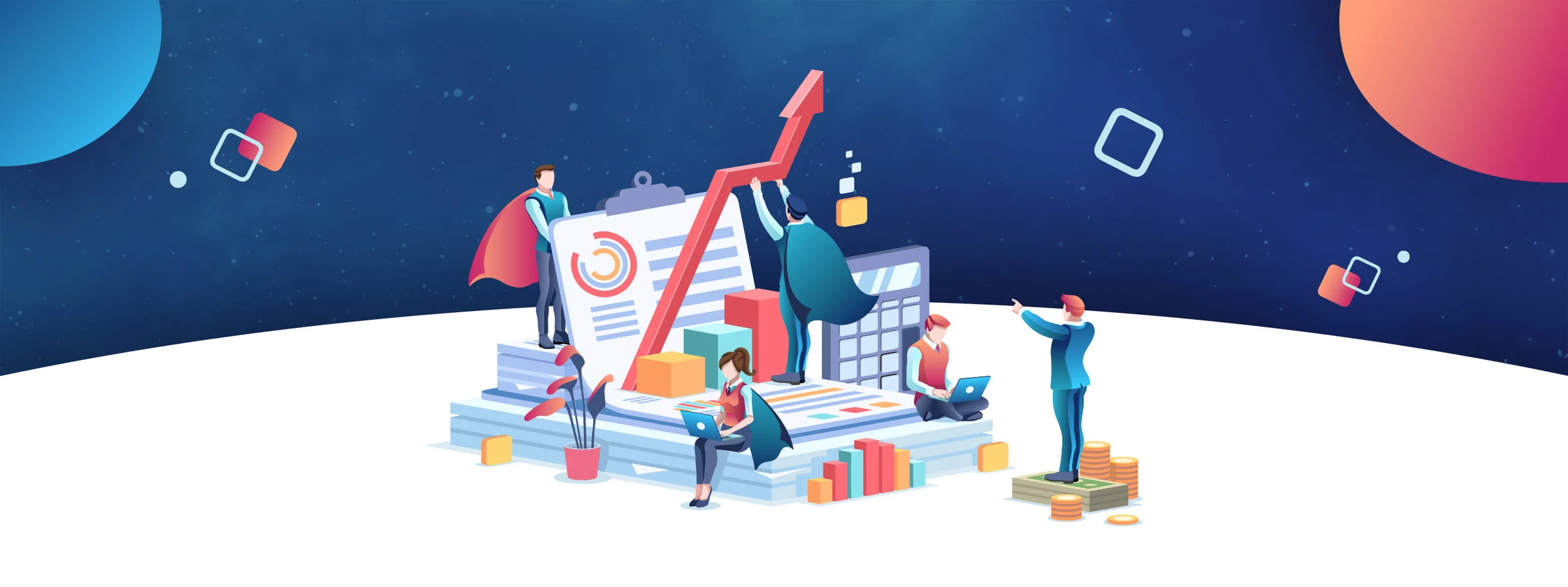 Brand Launch: Logo &amp; Website Design for Profitas