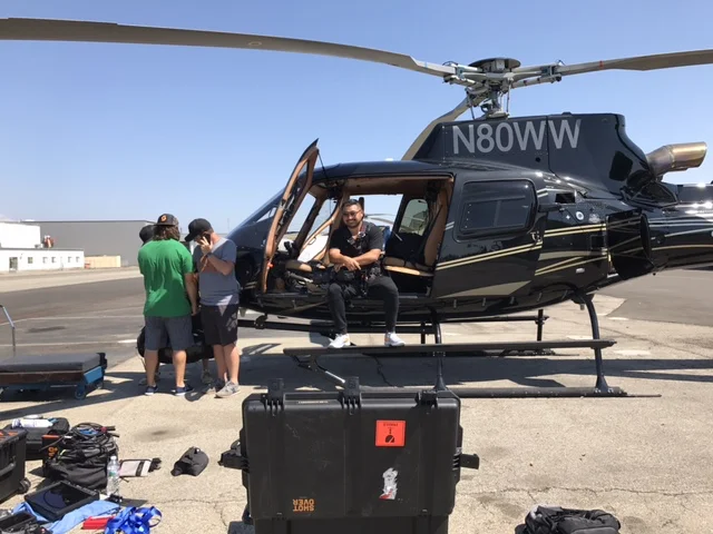 LA AERIAL SHOOT