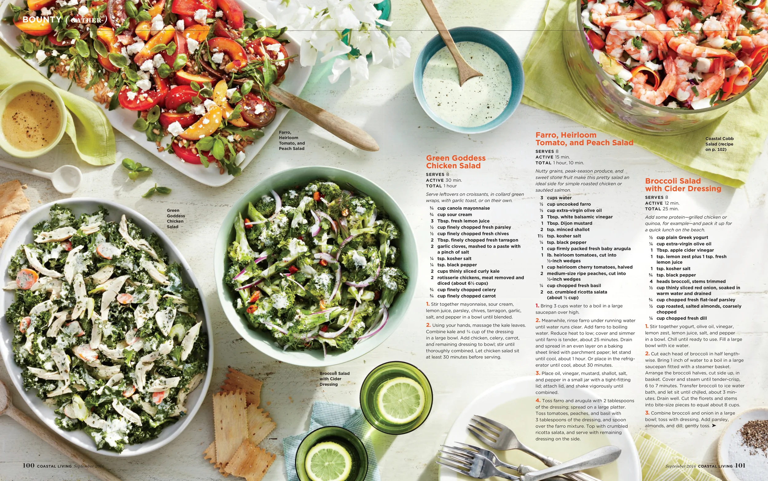  Coastal Living Magazine  Photography: Greg Dupree  Food Styling: Emily Neighbors Hall 