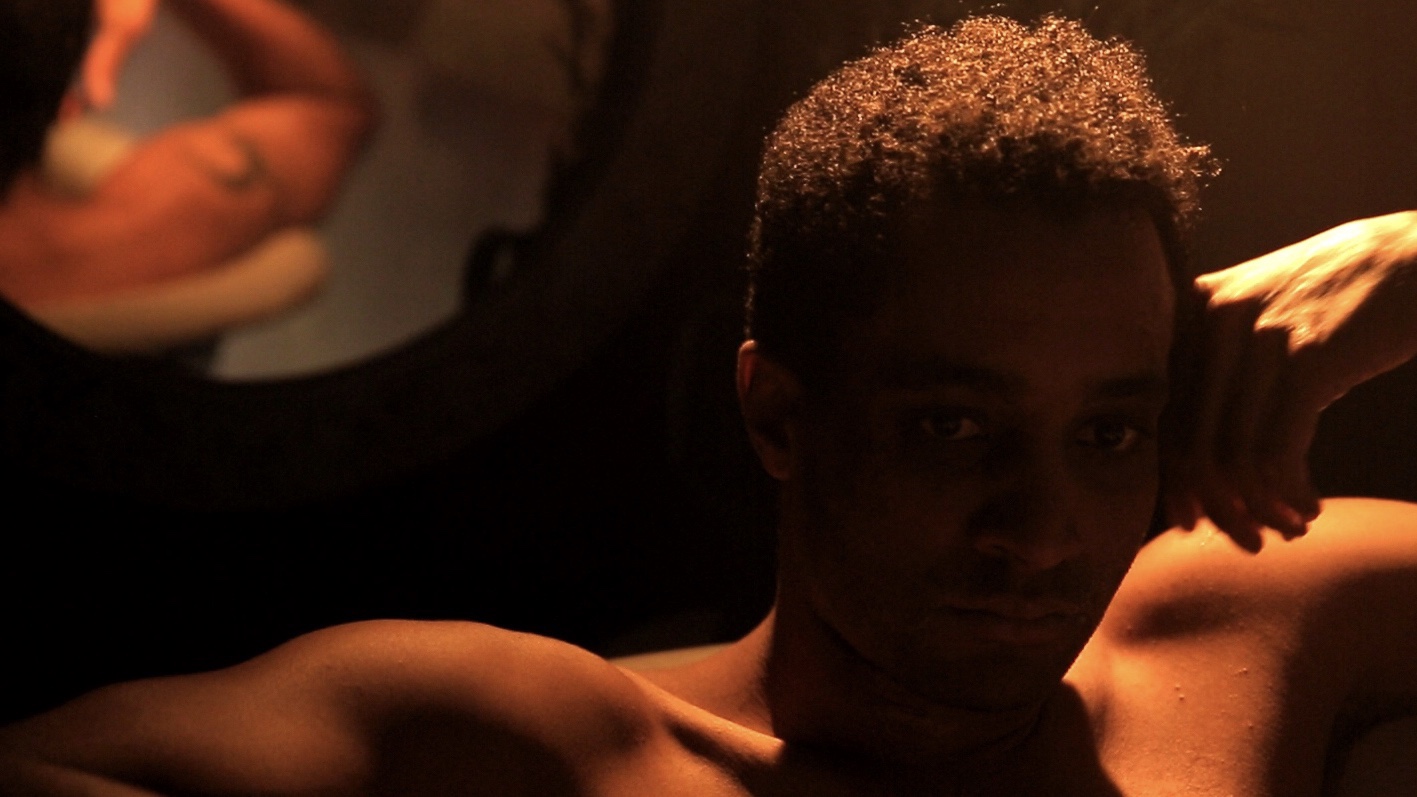 Luke Rampersad plays Jimmy, lost in a perpetual bath of memories.