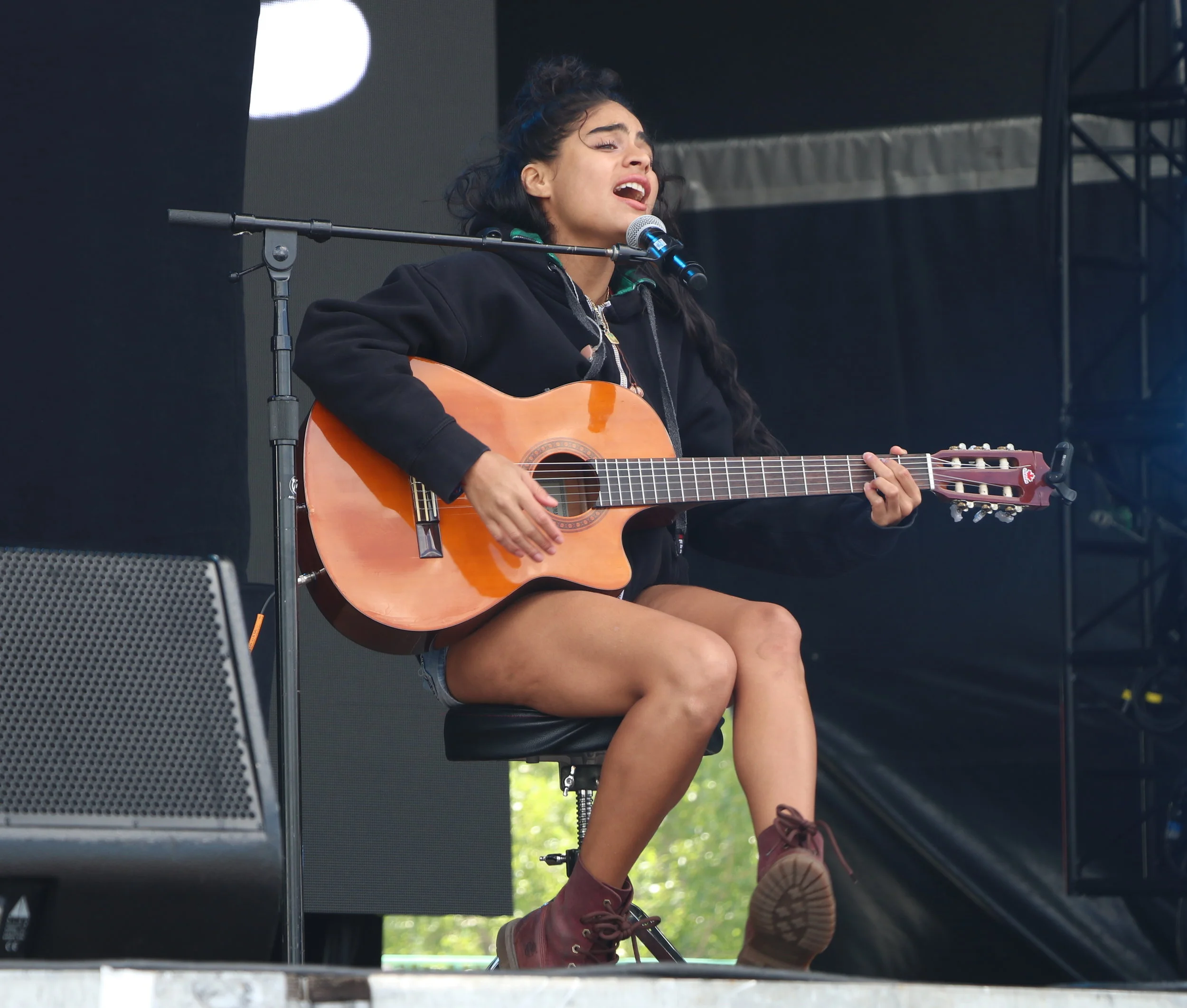 Jessie Reyez at Governors Ball 2017