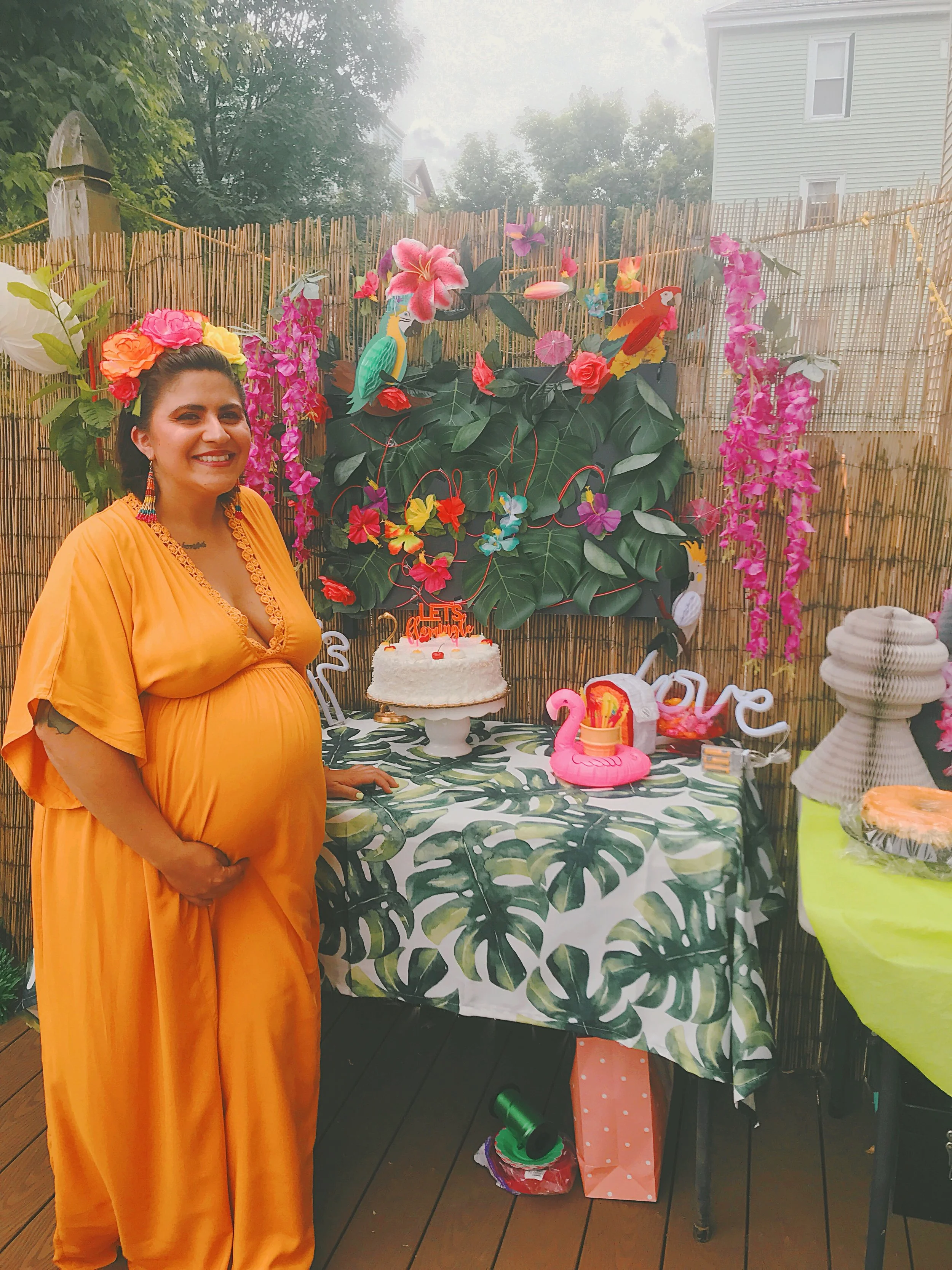 baby shower luau