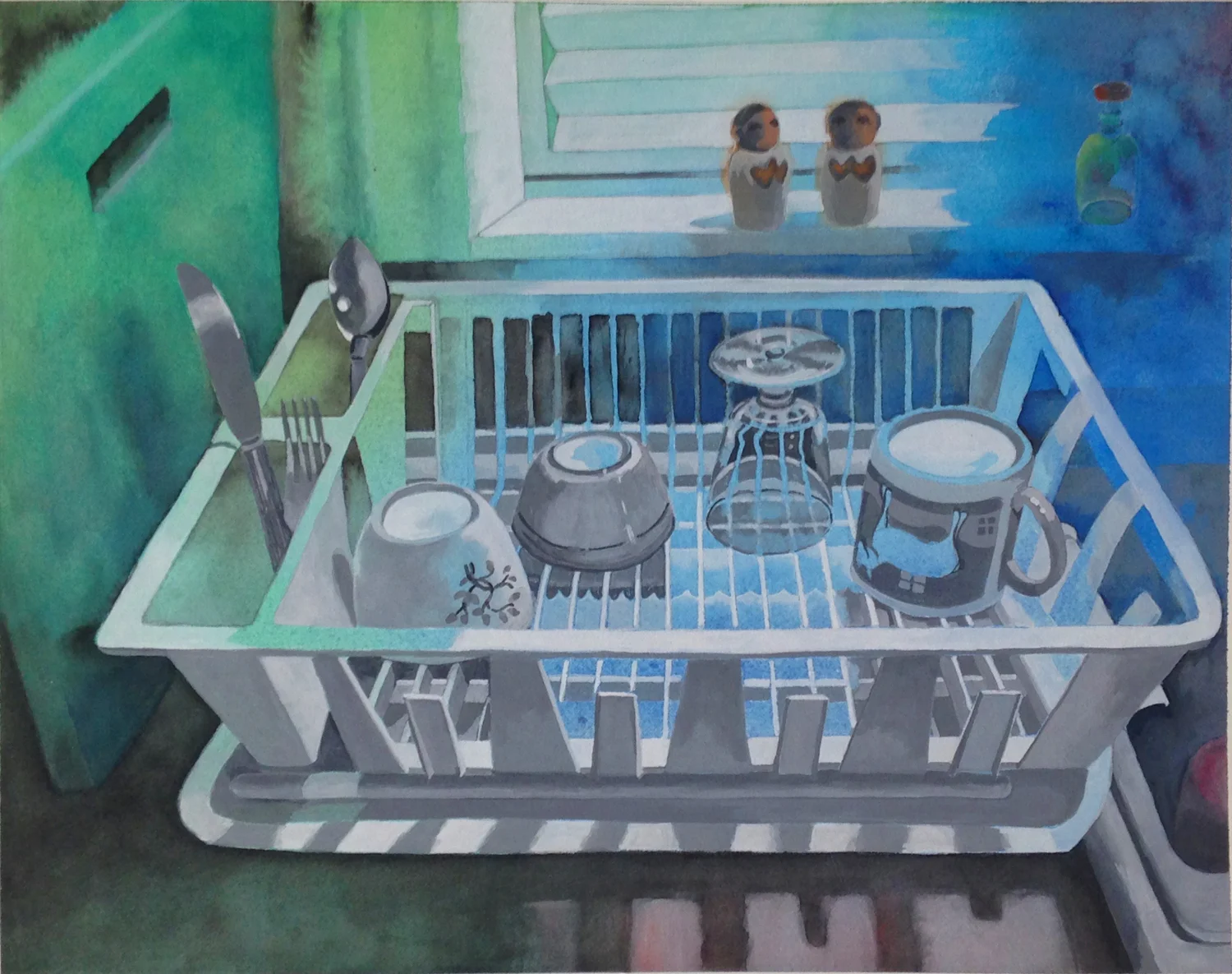 Dish Drainer: Almost Empty