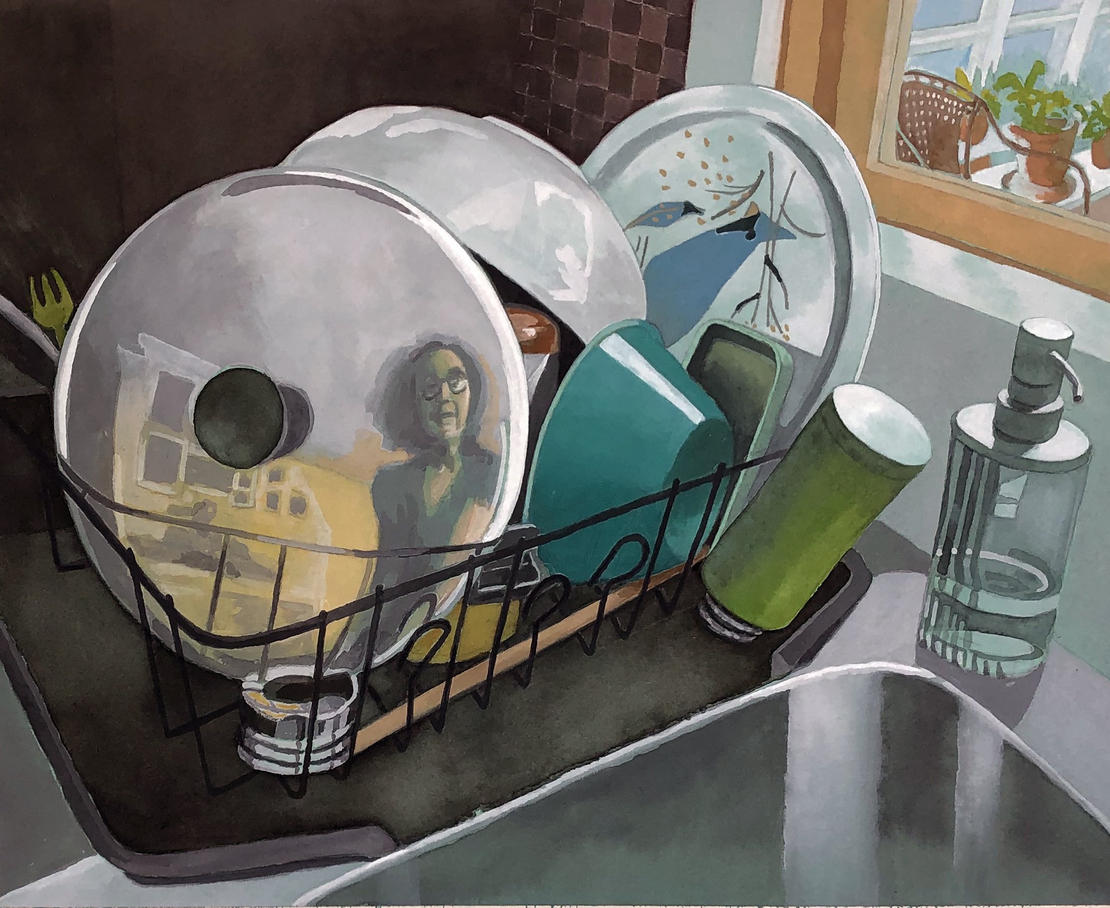 Dishdrainer: Summer Reflection