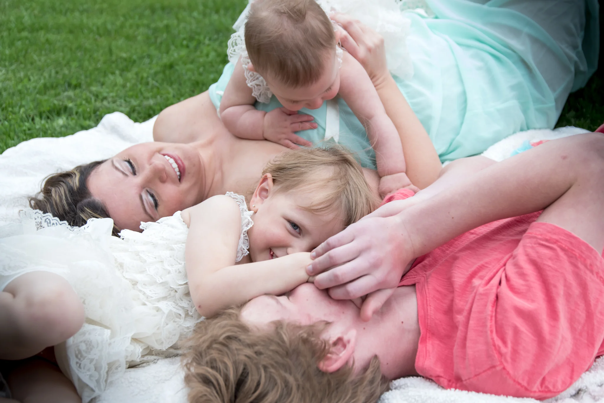 Family laughter and good times
