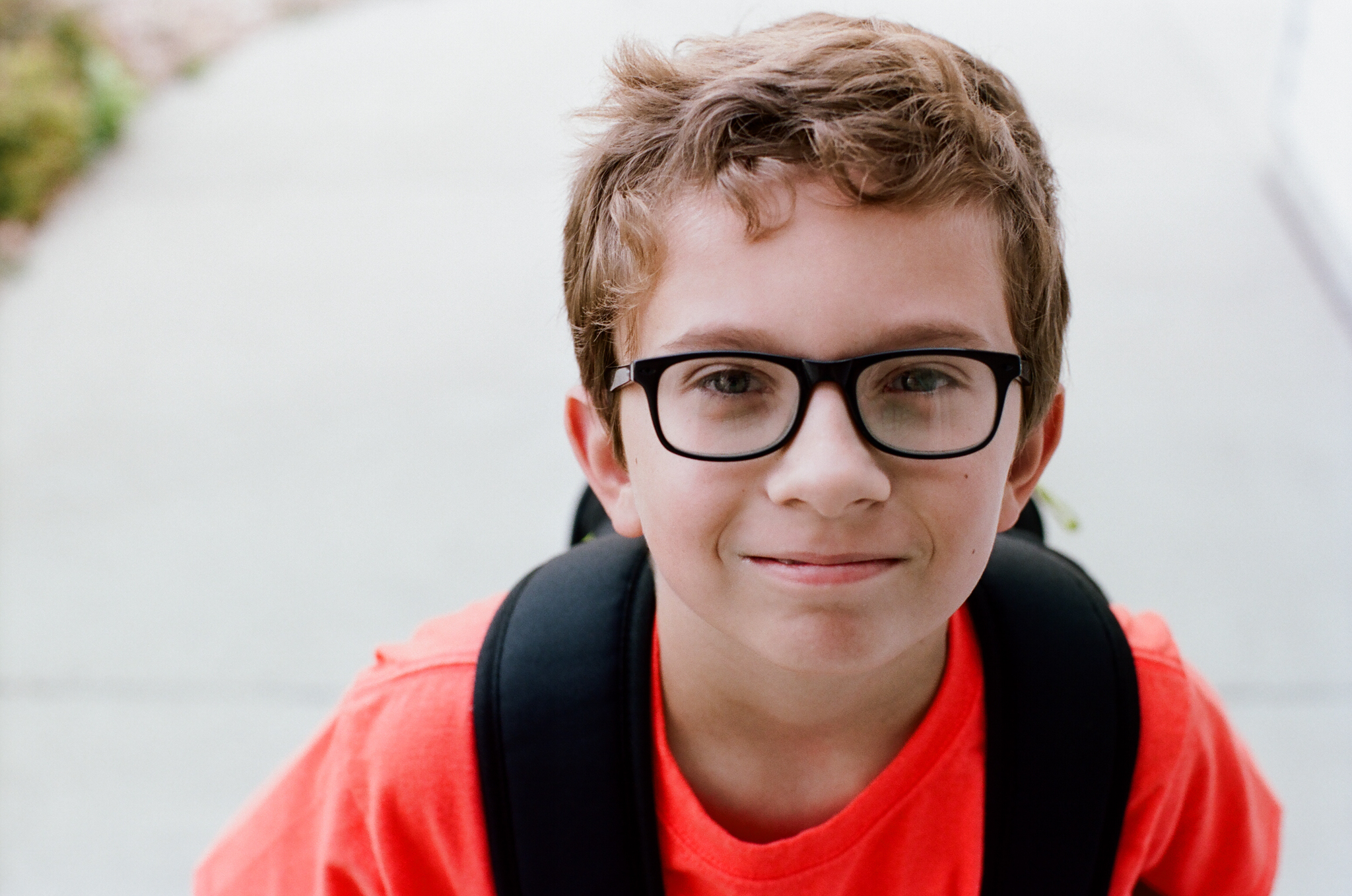 First Day of School Portrait