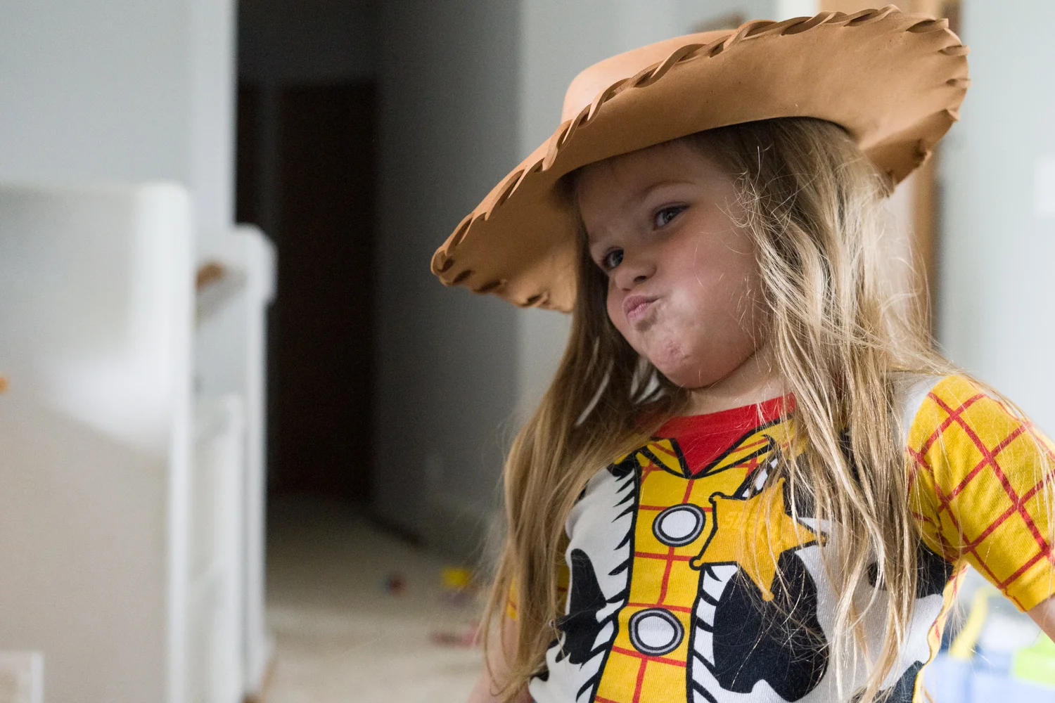 Daycare children enjoying a day of dress ups play in West Fargo, ND.