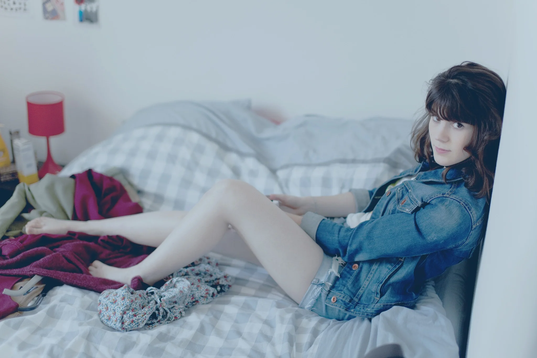 Mon premier shooting dans le style que j'ai appelé "Teenage Dream", avec Clémence.