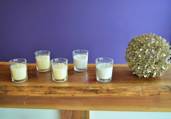 Votive Candles Available in white or ivory $2/each
