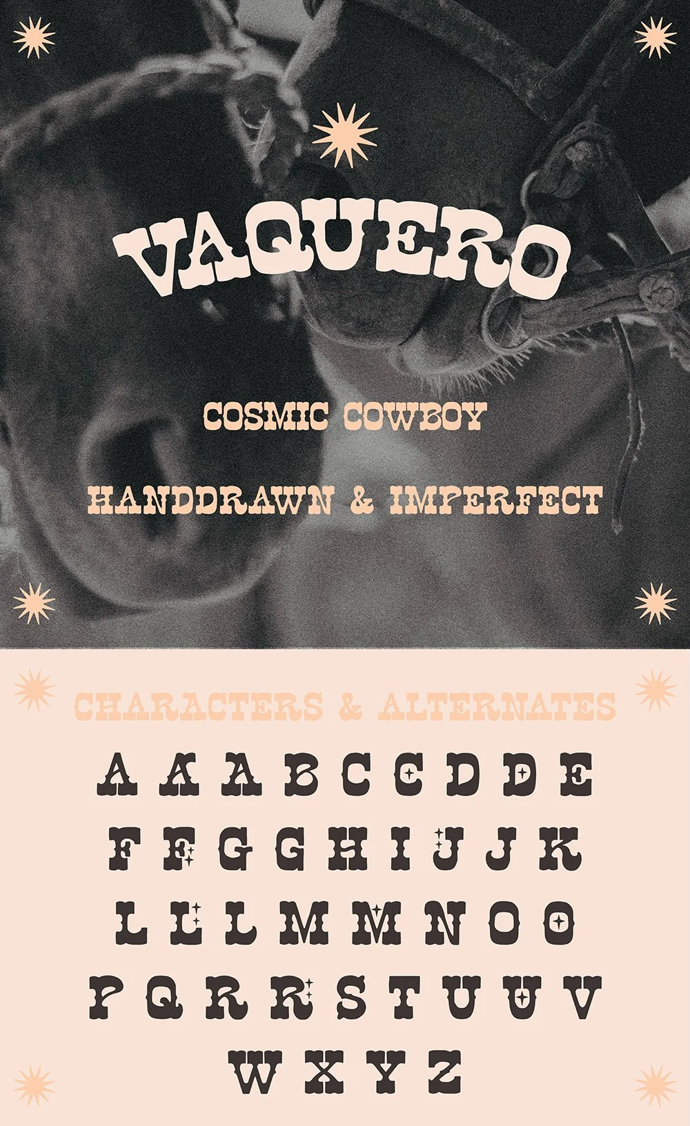 Vaquero Display Typeface