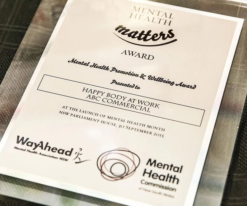 Mental Health Matters Award