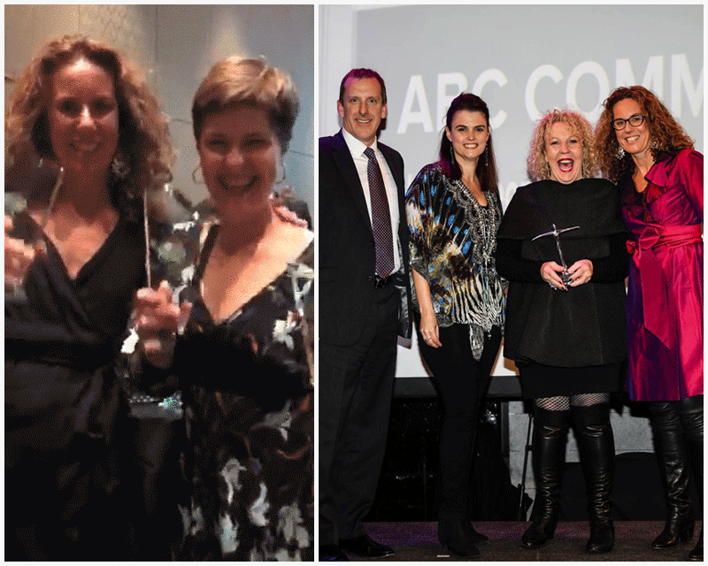Celebrating Happy Body style at the LearnX and AMIA Awards