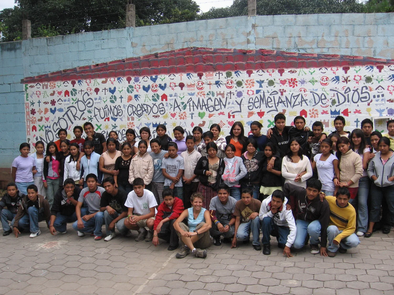 Mural at Escuela Integrada