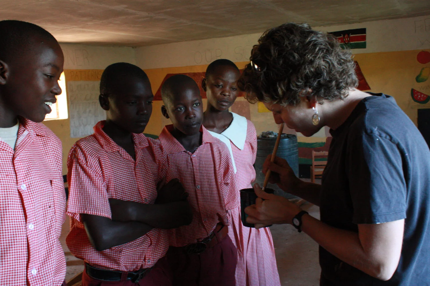 Mural by Kenyan Students