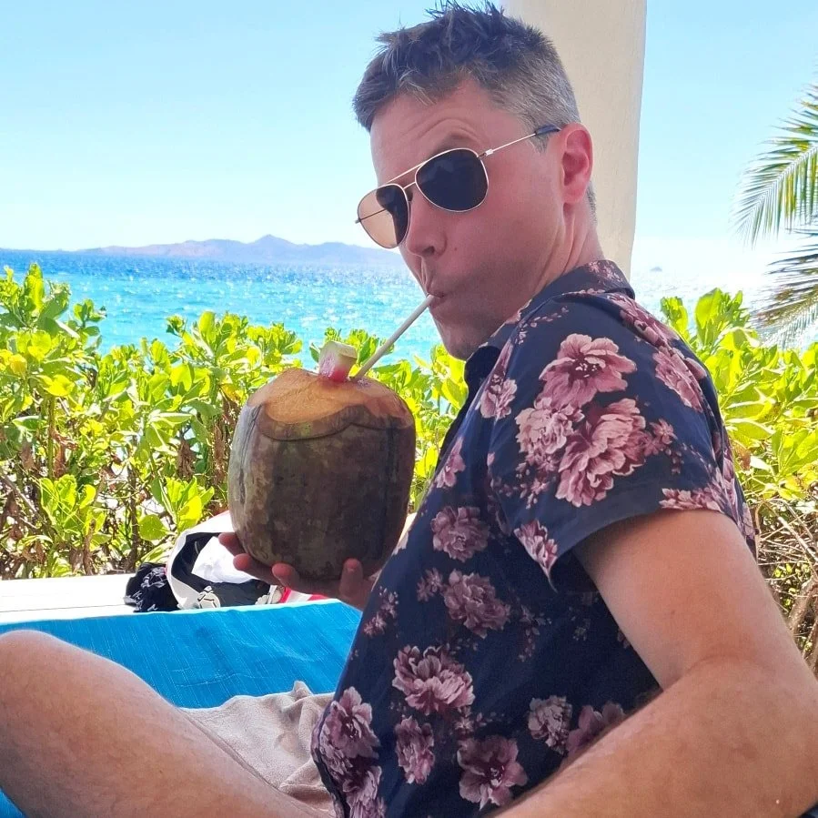 Incredible trip to Fiji with my beautiful husband to celebrate my 40th. We spent the time holding hands while snorkelling, lounging in cabanas and drinking kava with a remote village tribe. Just generally rejuvenating and reconnecting. 
The Fijians w