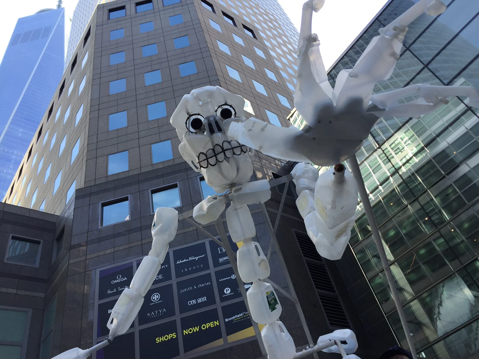 Milk Jug Skeleton – Brookfield Place