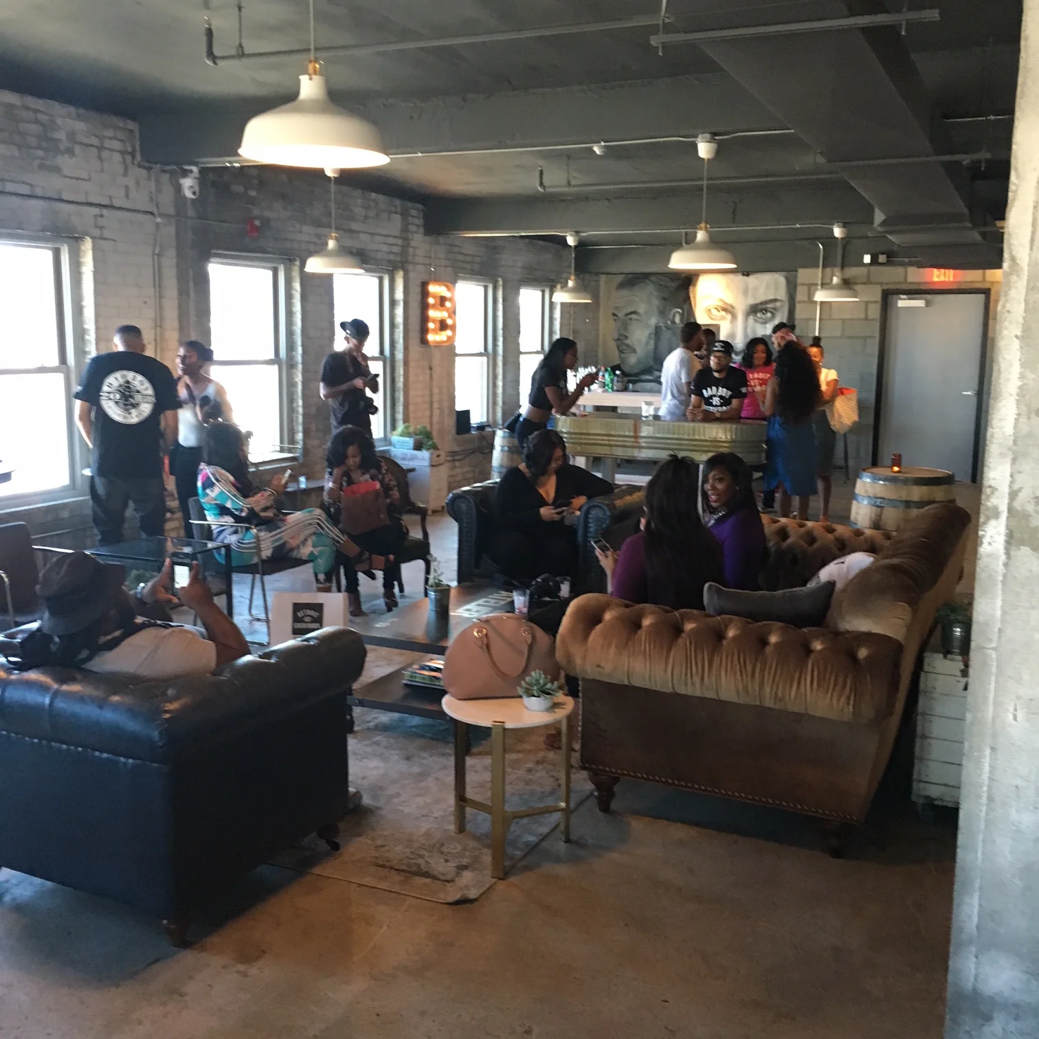 Post-shopping customers came up to the Brooklyn Outdoor loft to enjoy live music and Ciroc provided by Detroit Vs. Everybody and Bad Boy Entertainment 