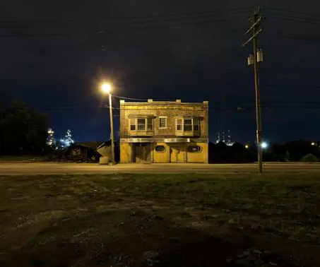 "Jefferson at Dearborn," Scott hocking, 2012, Pigment print. Detroit Institute of Arts 