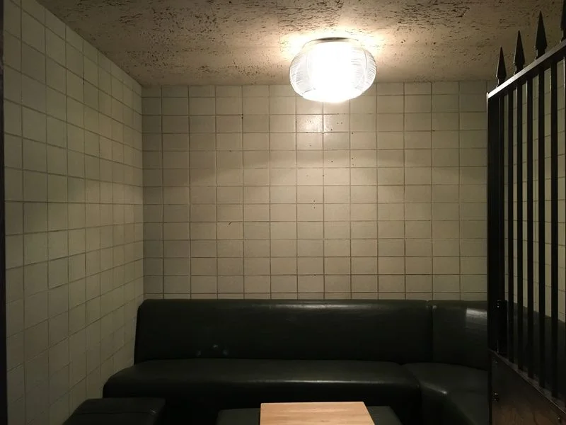 Photo of the nearly finished vault, Mikiah plans to paint the ceiling black I By Brenna Houck from Eater.com