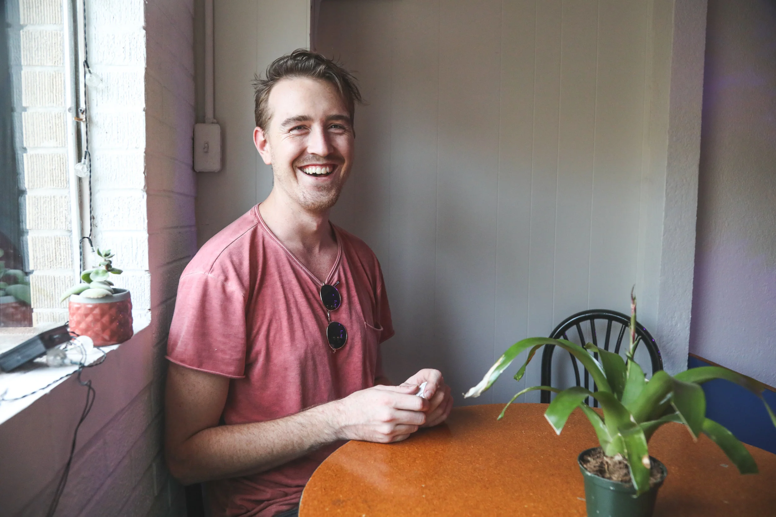 Managing Partner of PizzaPlex, Nat Hannon. 