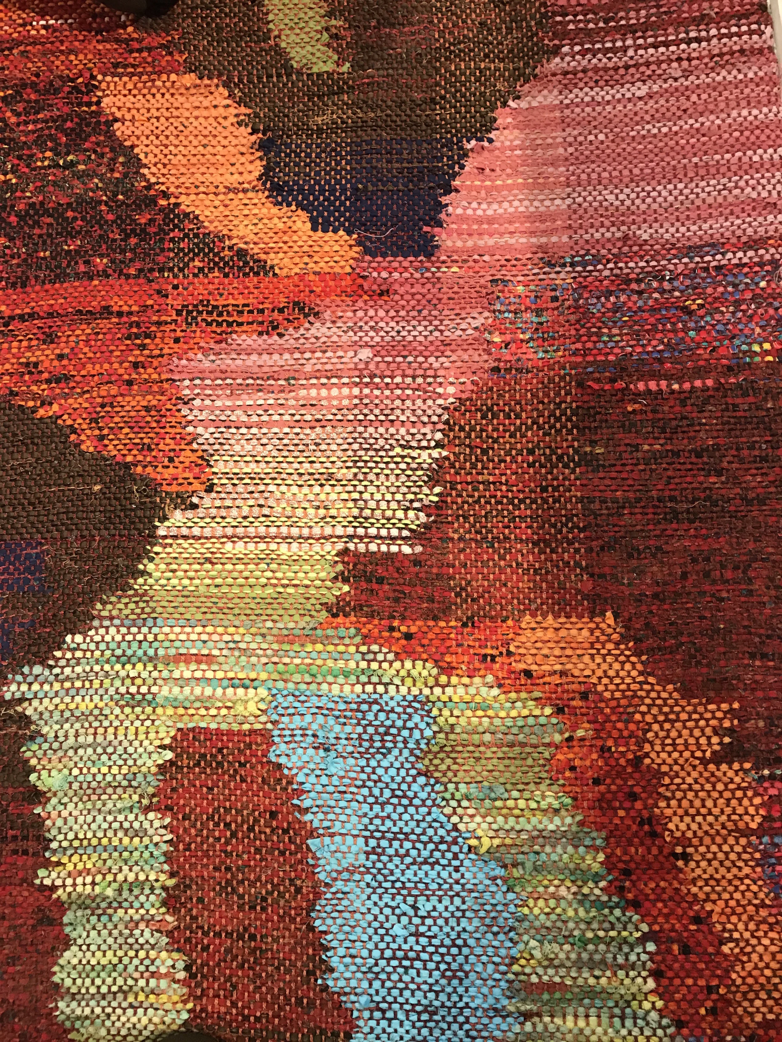 Detail of Cienfuegos Rug by Paula Schubatis