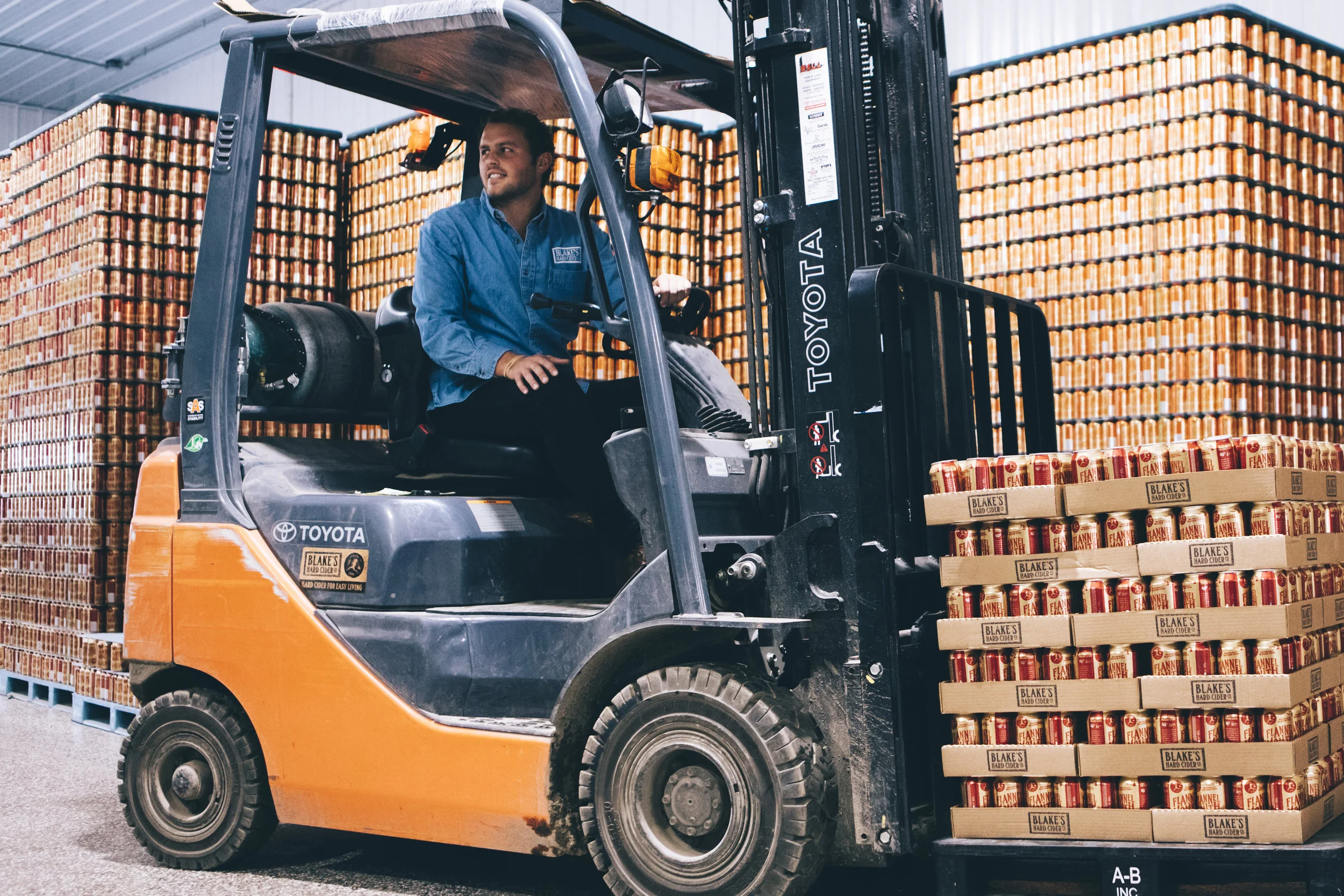 Hi low at Blake's via Joe Gall of Blake's Hard Cider. 