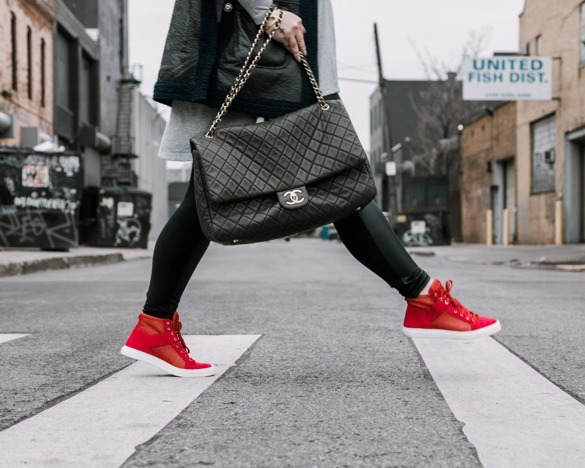 Chanel sneakers. 