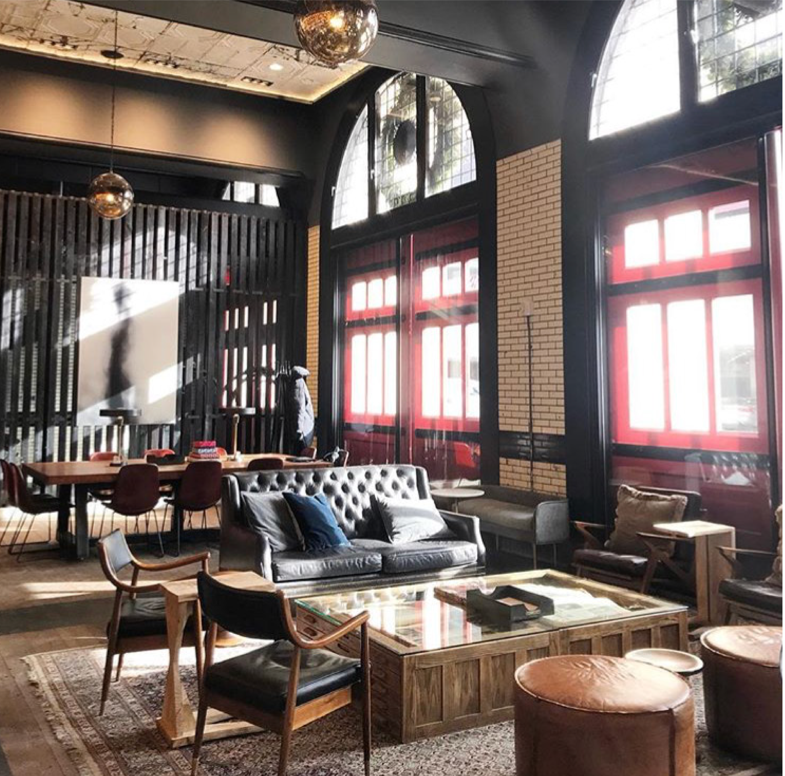 The Apparatus Room in The Detroit Foundation Hotel via @detroitfoundationhotel