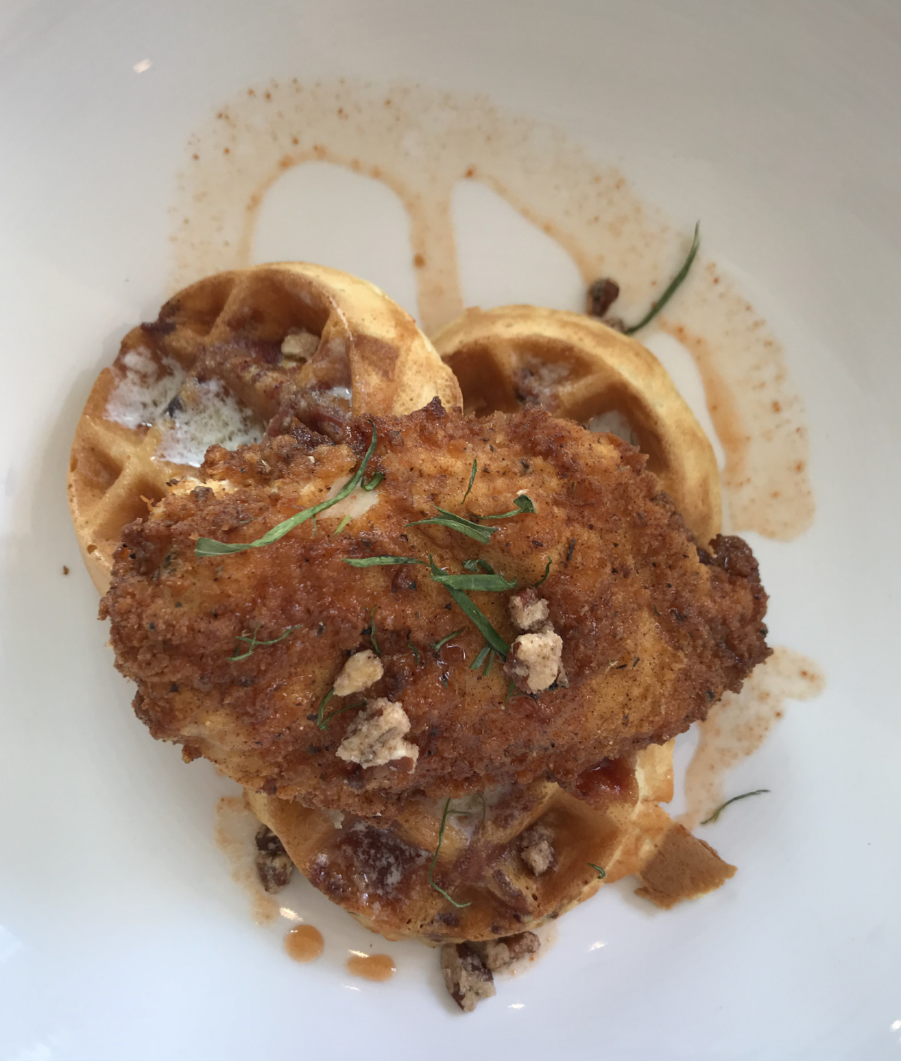 Chicken & waffles