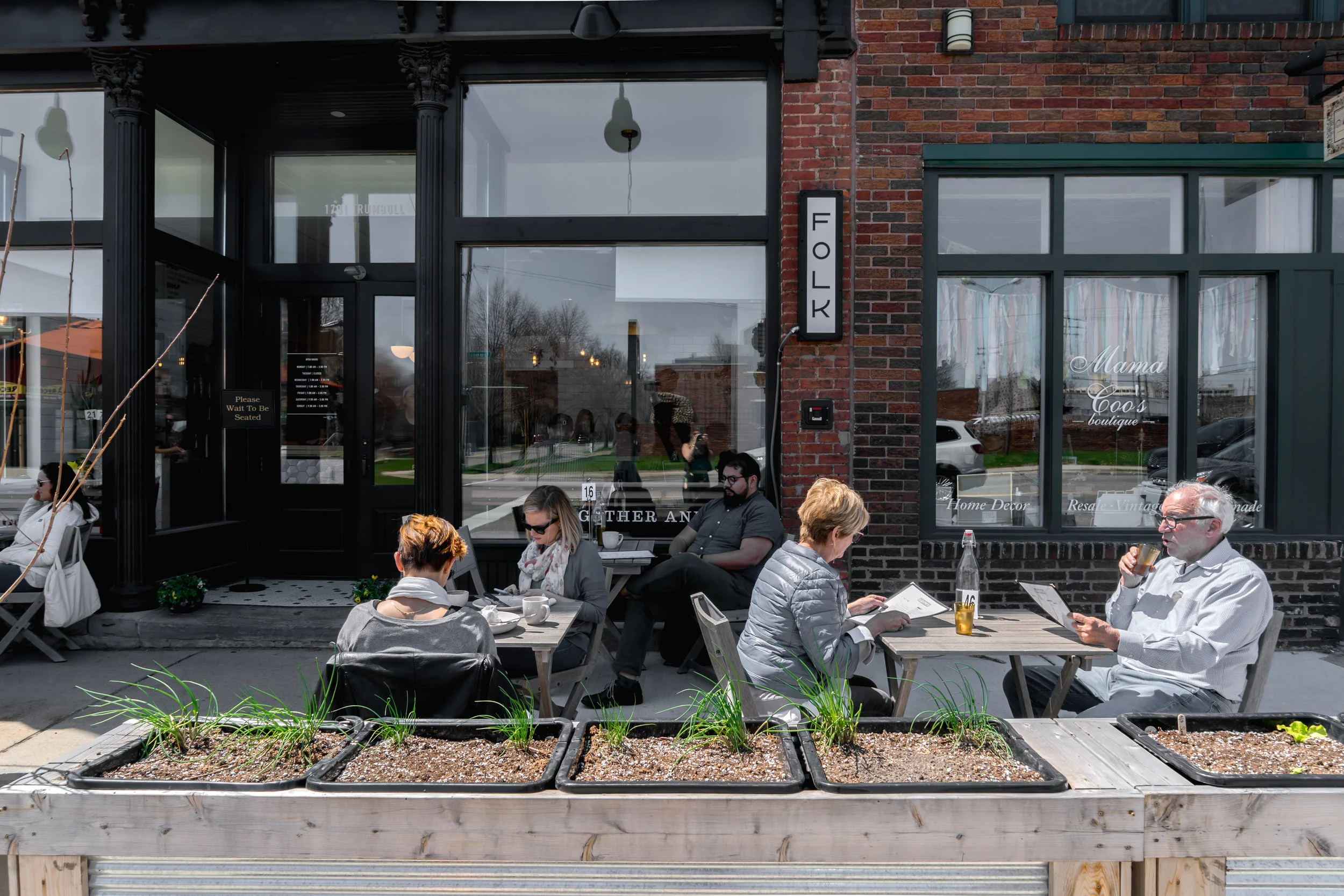 Patio of FOLK
