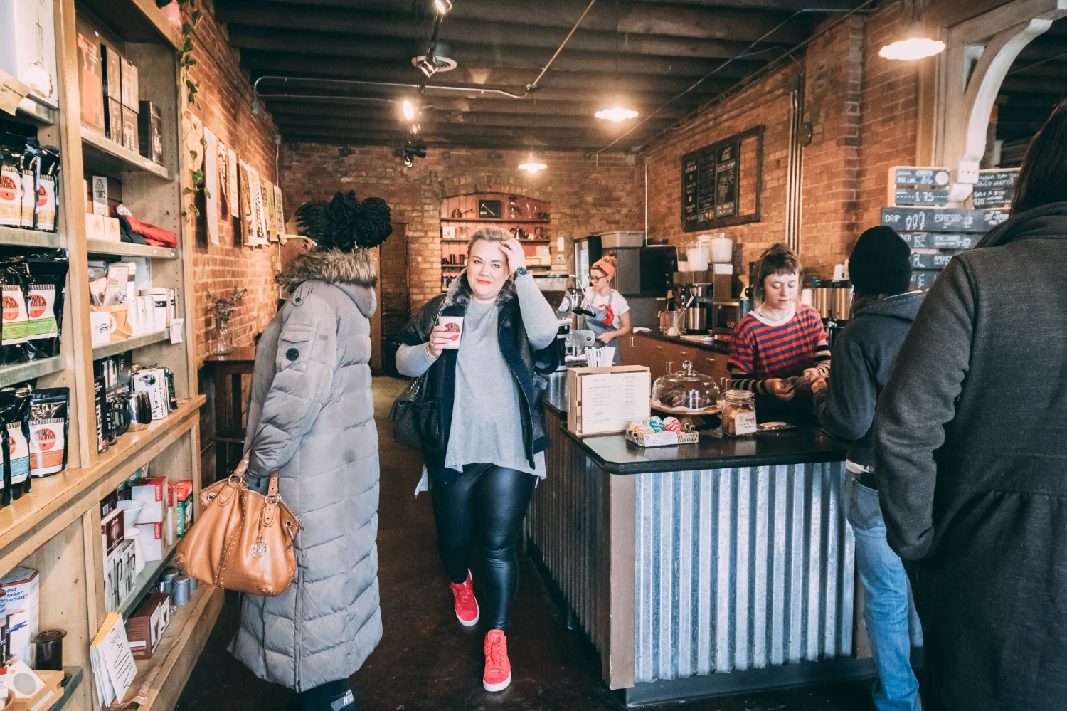 Photo taken at a visit to Germack for my favorite turmeric latte