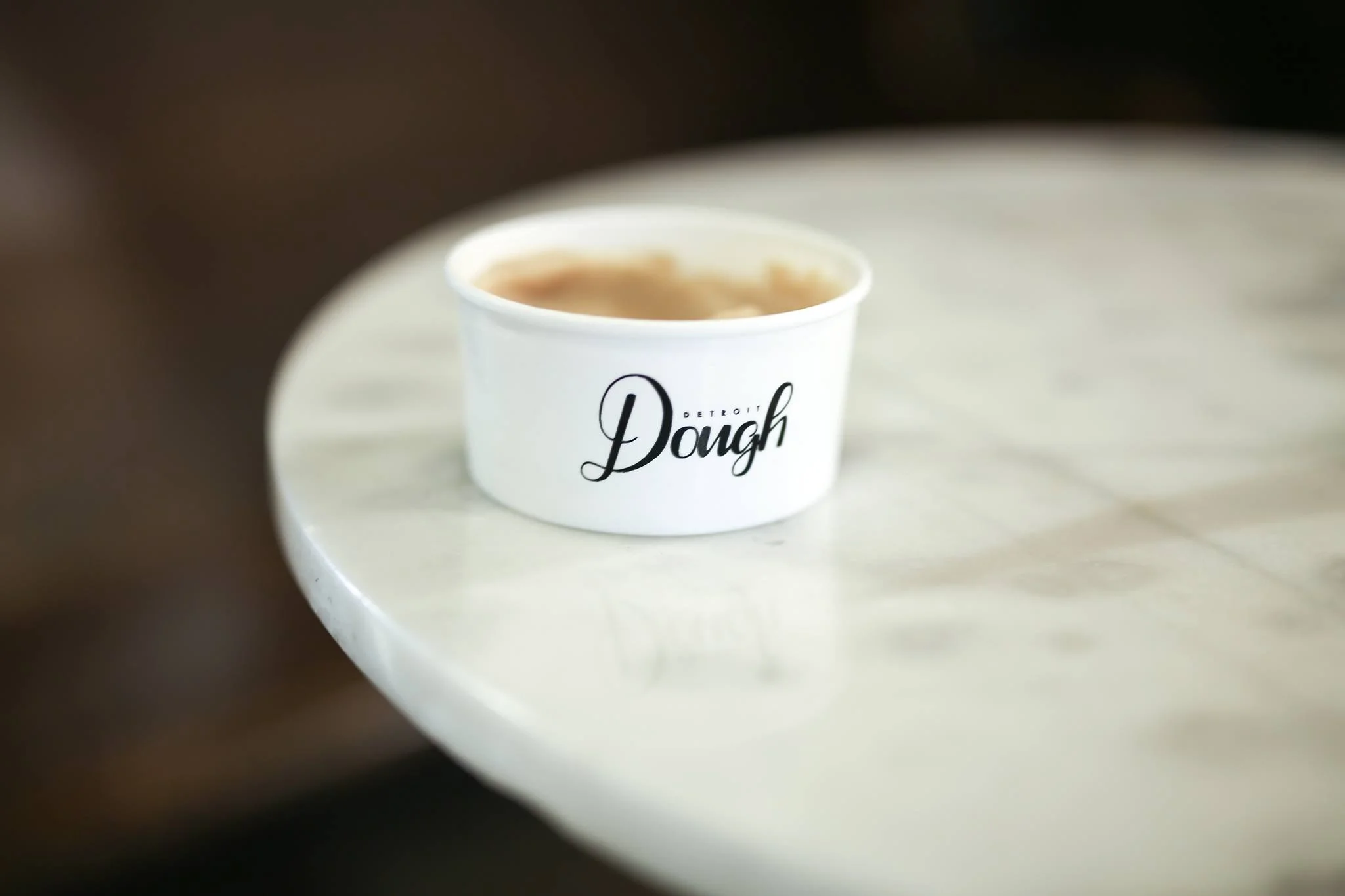 Craving something sweet? Detroit Dough is ready to serve you up some cookie dough, photo found via @eatdetroitdough on Facebook