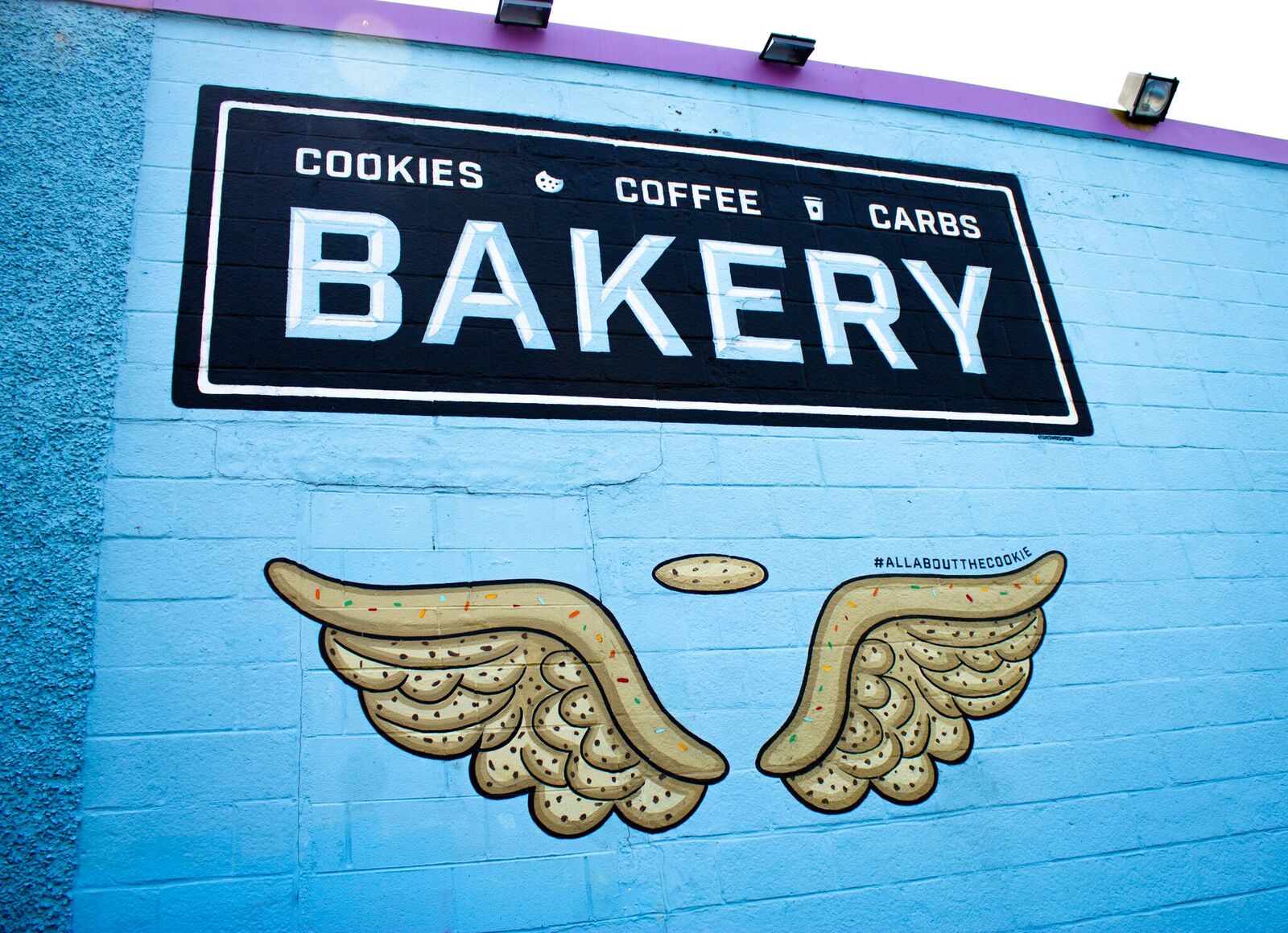 It's #allaboutthecookie in these angel wings. Photo credit to Detroit Cookie Co.