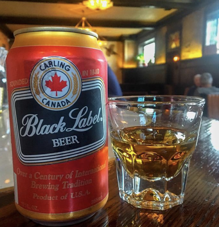 Beer and a shot combo via @kieslingdetroit