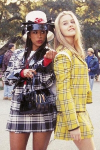 channel your inner Cher and Dion this fall with bold plaids. Photo credits www.intothegloss.com