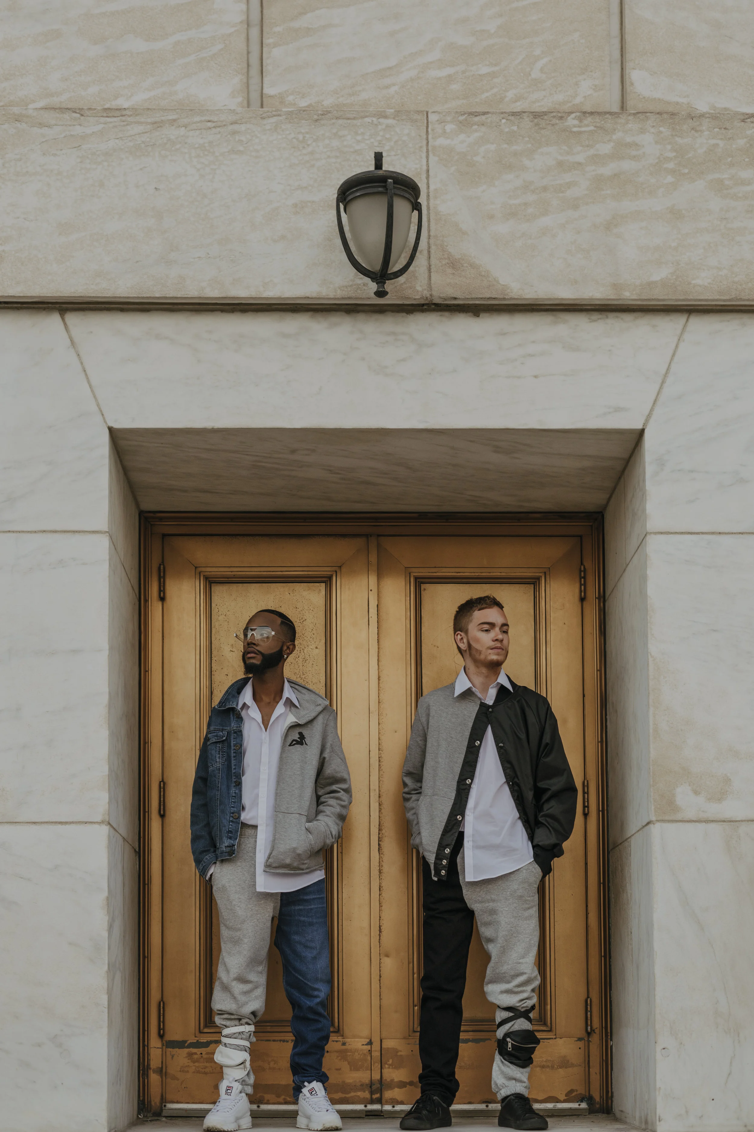 Remy and Tyler for Detroit brand I Am Perspective, photographed by Daniela Lisi