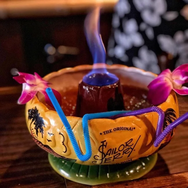 The Scorpion Bowl at Mutiny. photo credits @take.detroit