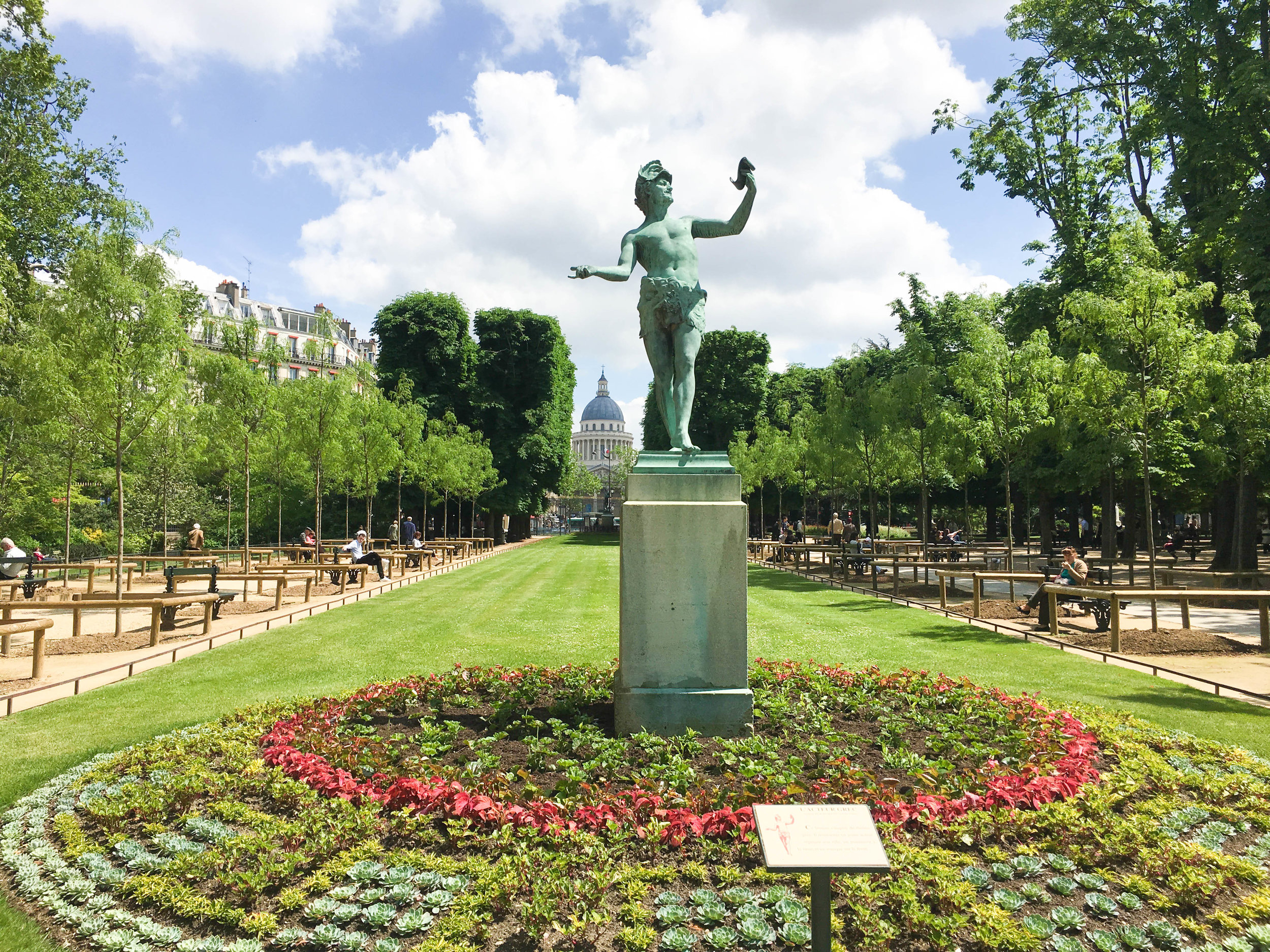 Luxembourg Garden in Paris