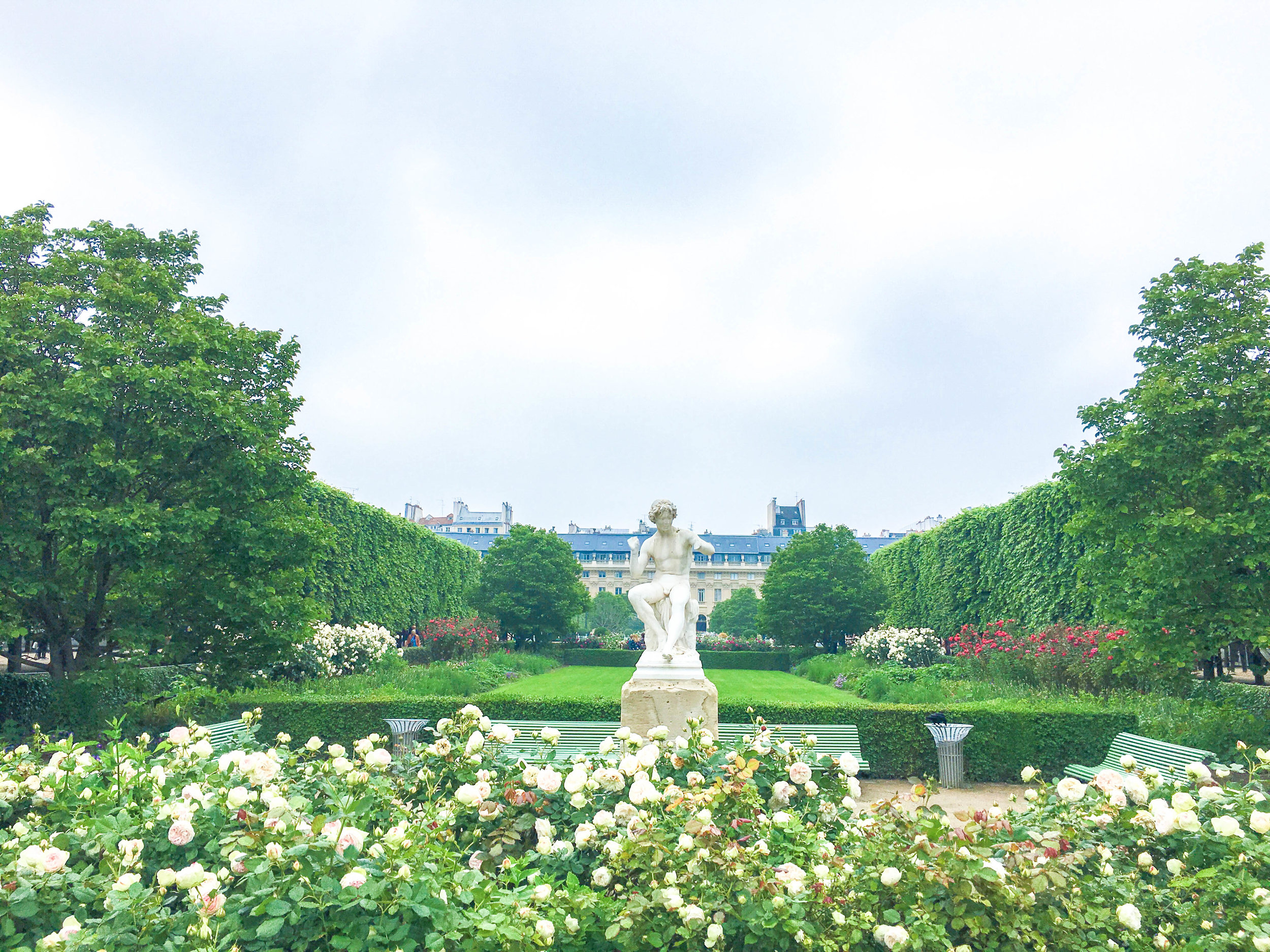 Palais Royal Garden in Paris
