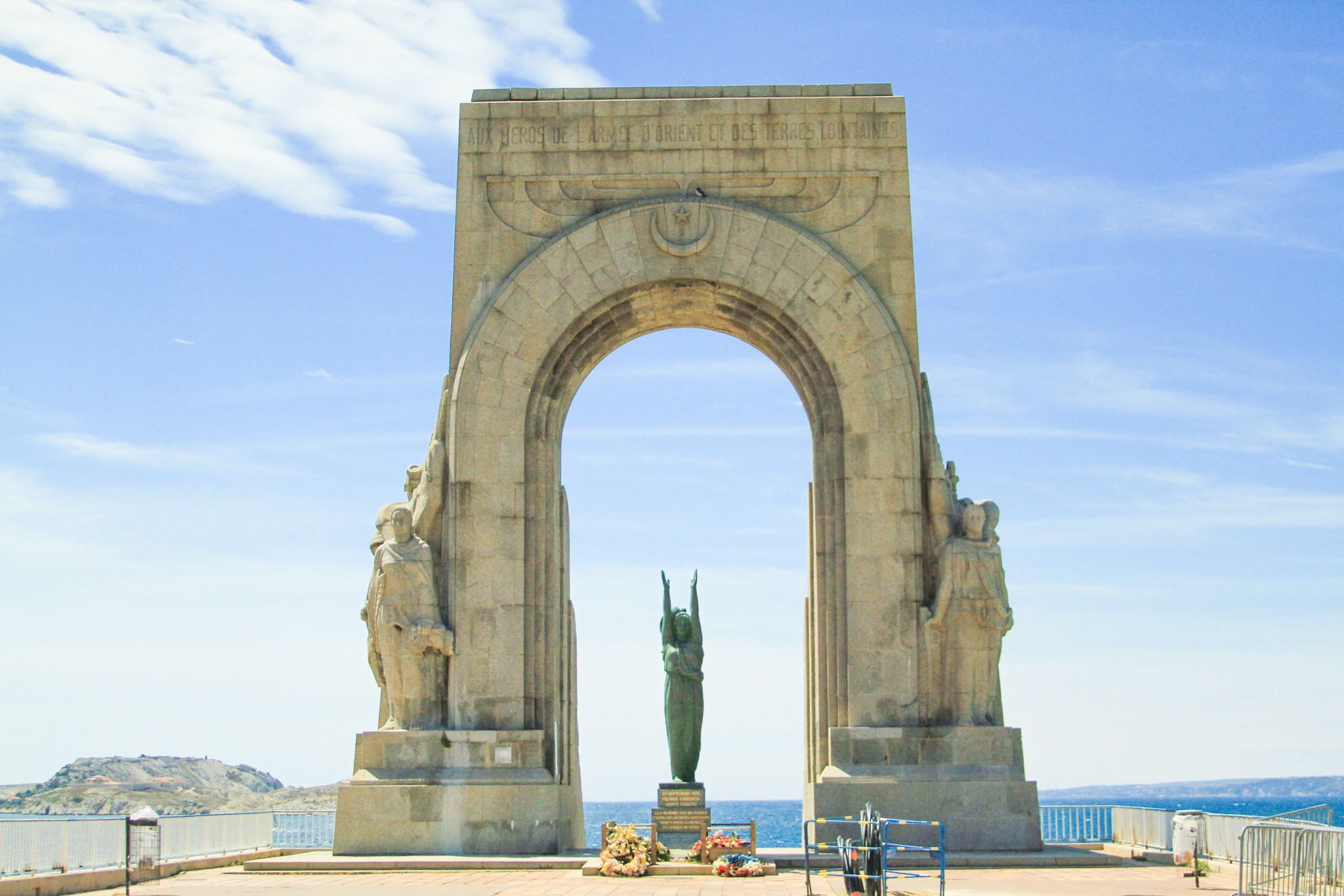 La Porte de l'Orient in Marseille, France #mfrancisdesigntravels