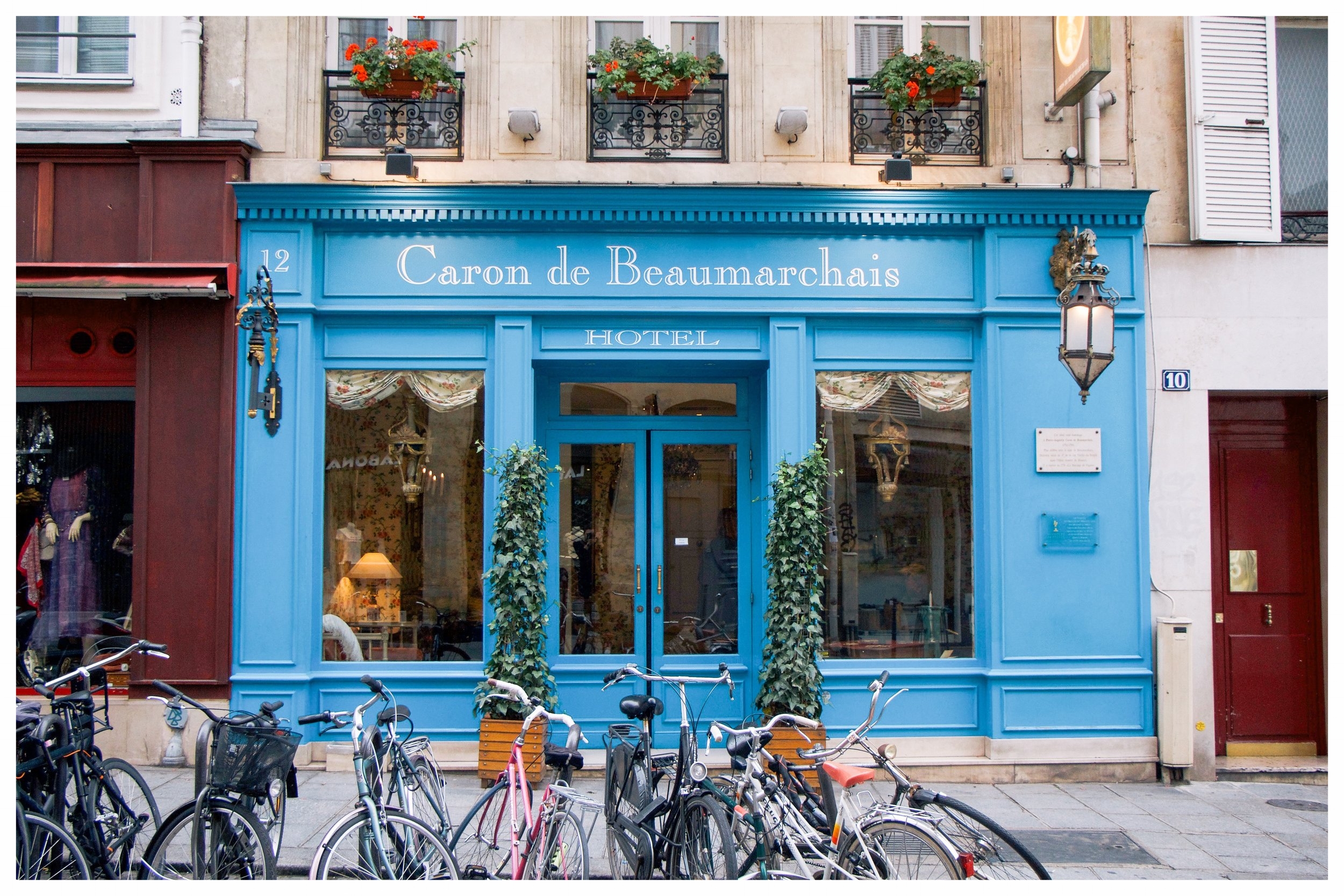 The Most Charming Boutique Hotel in Paris, France | This budget-friendly boutique hotel in the heart of the Marais is one of the most romantic places to stay in the City of Light. Hotel Caron de Beaumarchais has affordable rates, wonderful service, …
